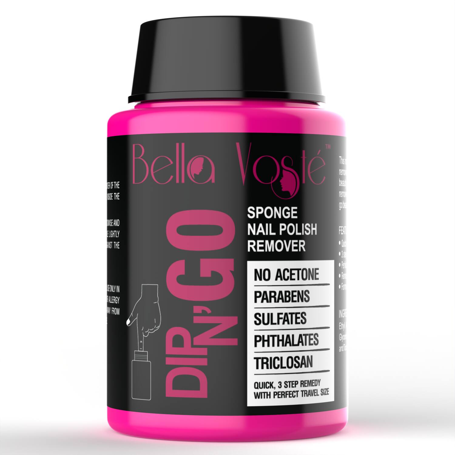 Bella Voste | Bella Voste Dip N Go Nail Paint Remover (80ml)