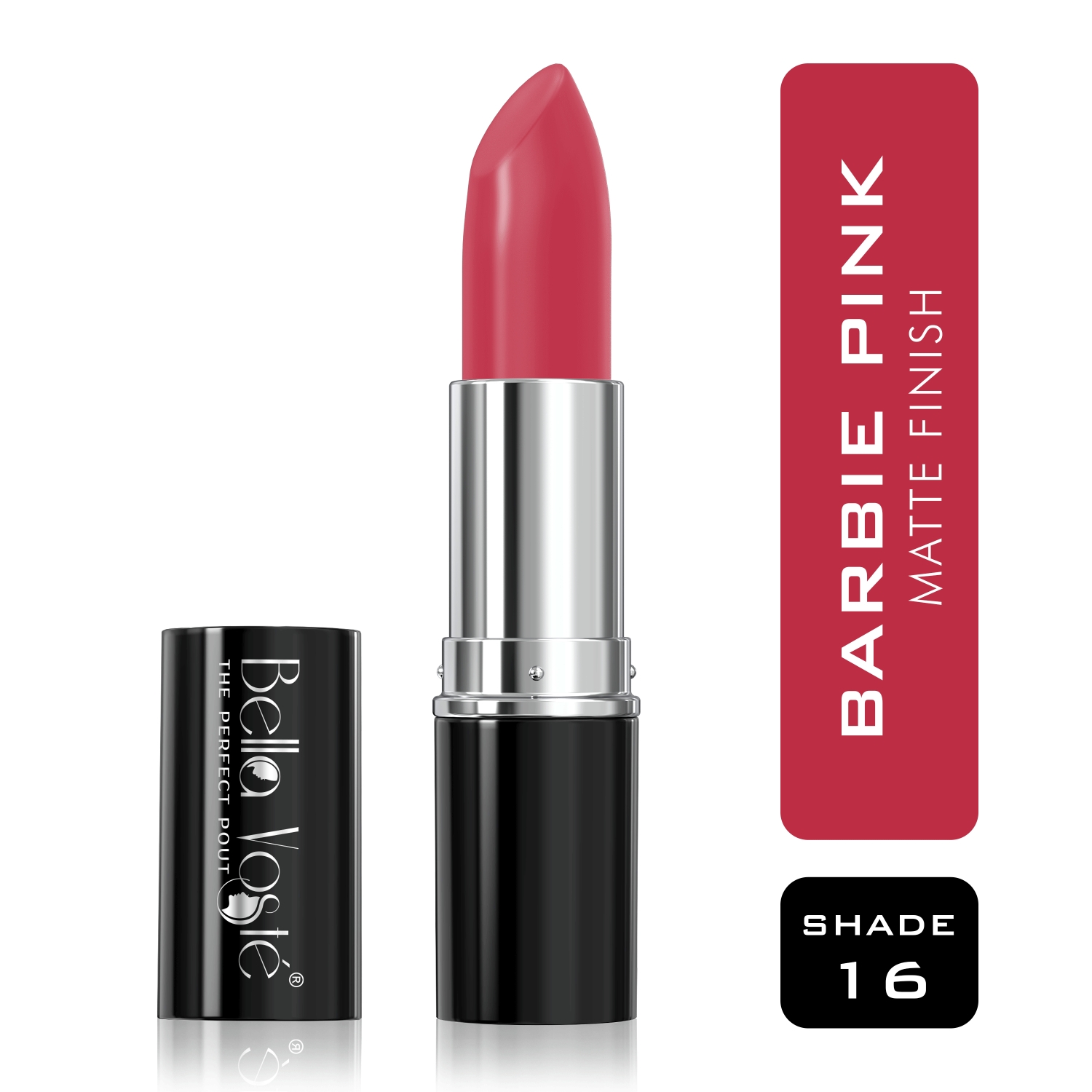 Bella Voste | Bella Voste Sheer Creme Lust Lipstick Barbie Pink (16) (4.2gm)