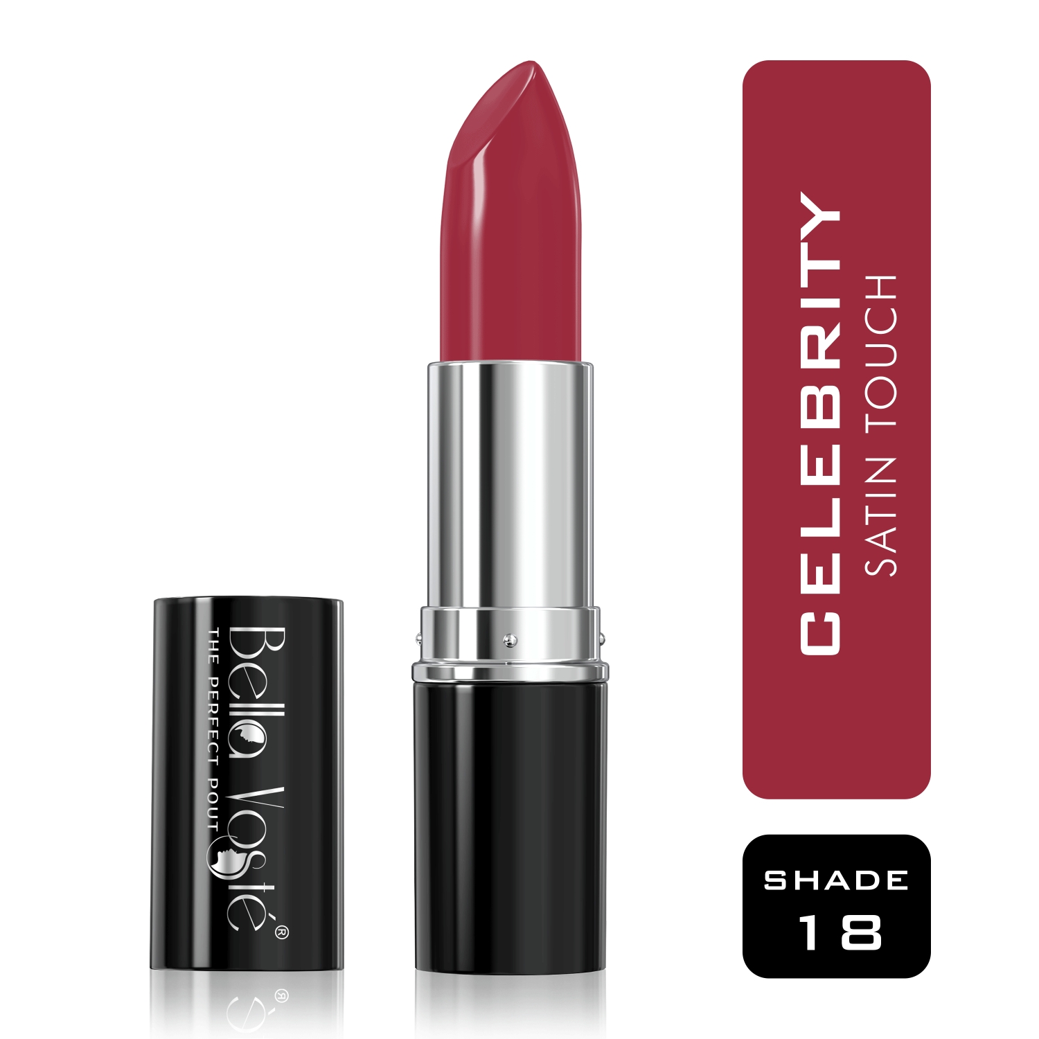 Bella Voste | Bella Voste Sheer Creme Lust Lipstick Celebrity (18) (4.2gm)