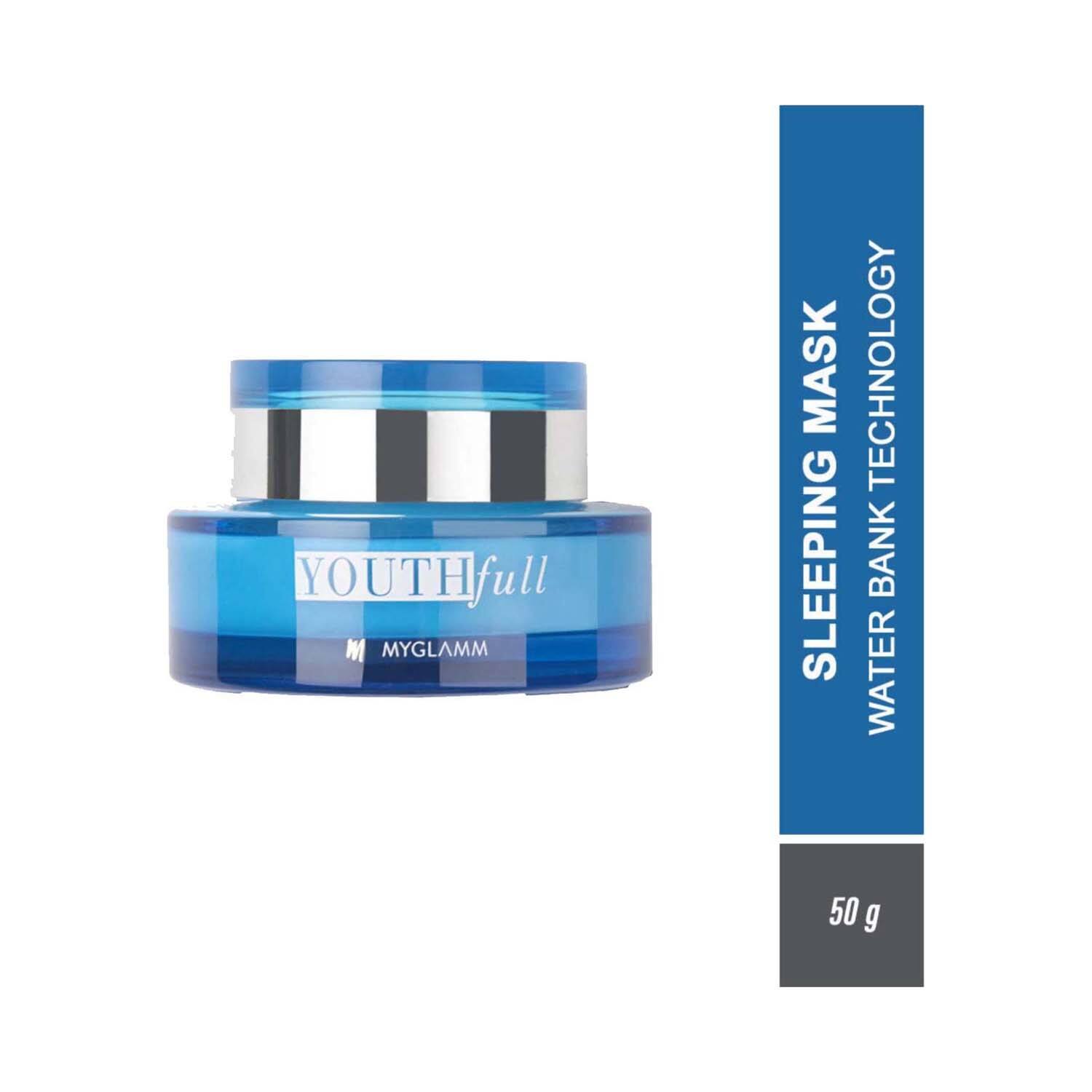 MyGlamm | MyGlamm Youthfull Hydrating Sleeping Mask With Water Bank Technology - (50g)