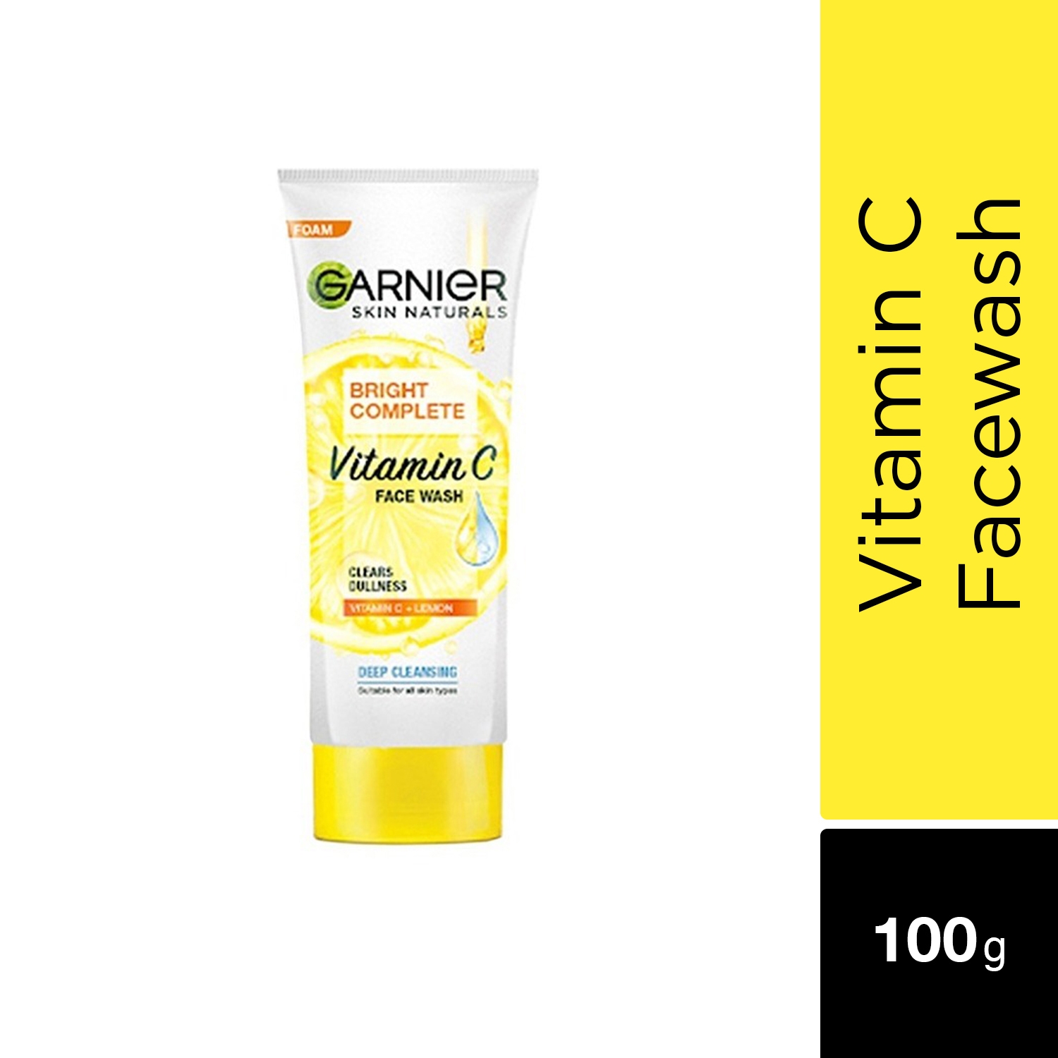 Garnier | Garnier Bright Complete Vitamin C Facewash (100g)