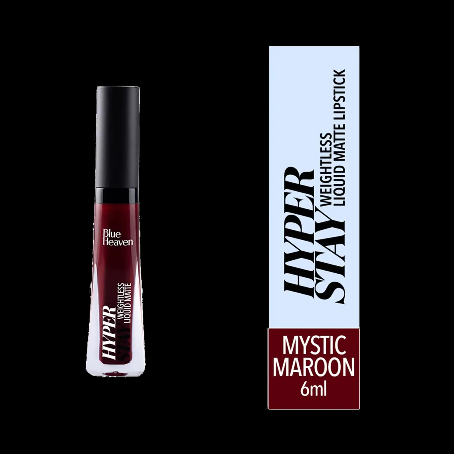 Blue Heaven | Blue Heaven Hyperstay Liquid Matte Lipstick - 05 Mystic Maroon (6ml)