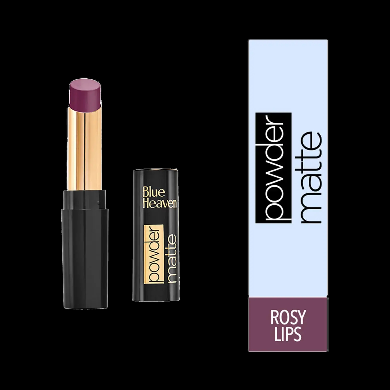 Blue Heaven Powder Matte Lipstick - PM06 Rosy Lip (3.5g)