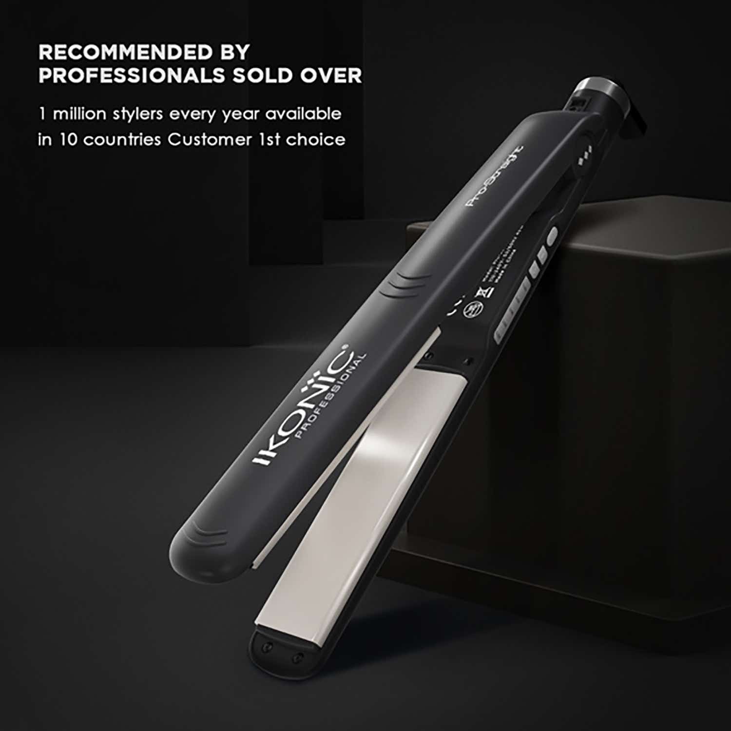 Buy Ikonic Professional Pro Straight Hair Straightener (Black