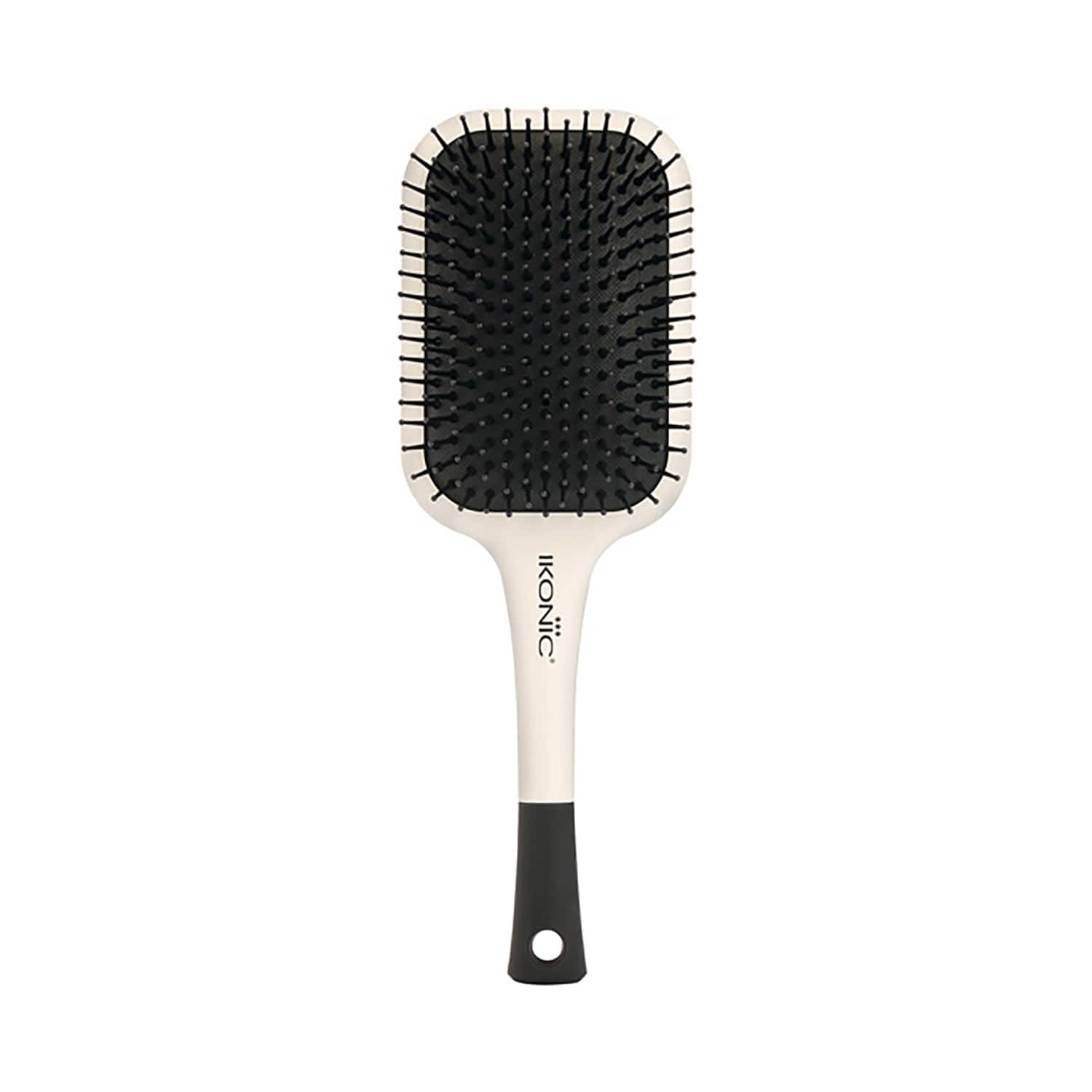 Ikonic Professional | Ikonic Professional Artistic Paddle Brush (White & Black)