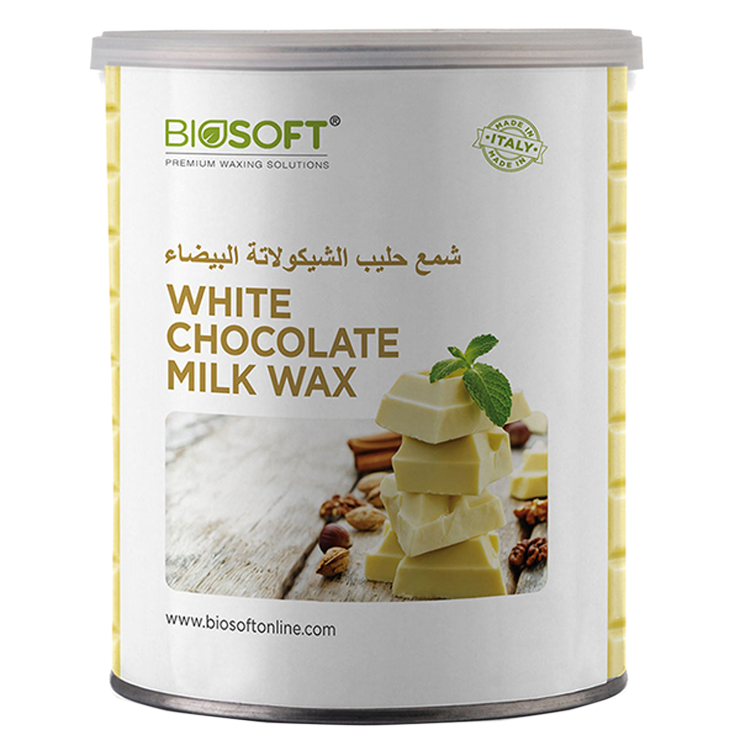 BIOSOFT | BIOSOFT White Chocolate Cream Wax Liposoluble Wax (800ml)