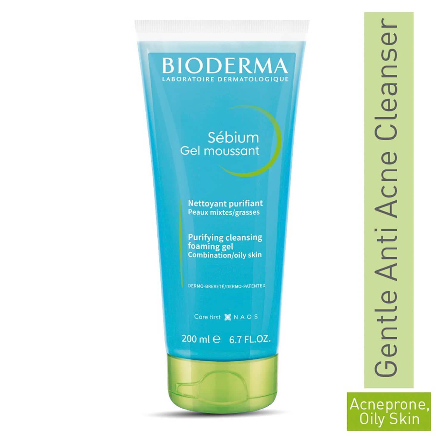 Bioderma | Bioderma Sebium Face And Body Wash Moussant Purifying Cleansing Gel (200ml)