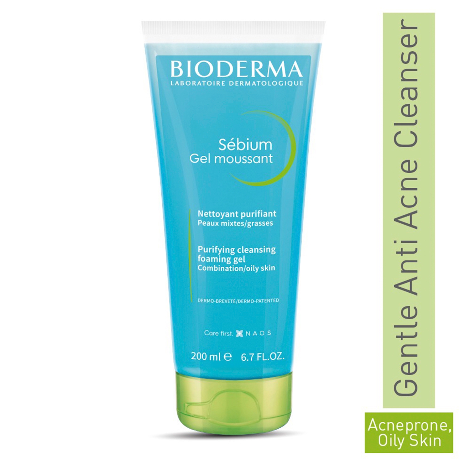 Bioderma | Bioderma Sebium Face And Body Wash Moussant Purifying Cleansing Gel (200ml)