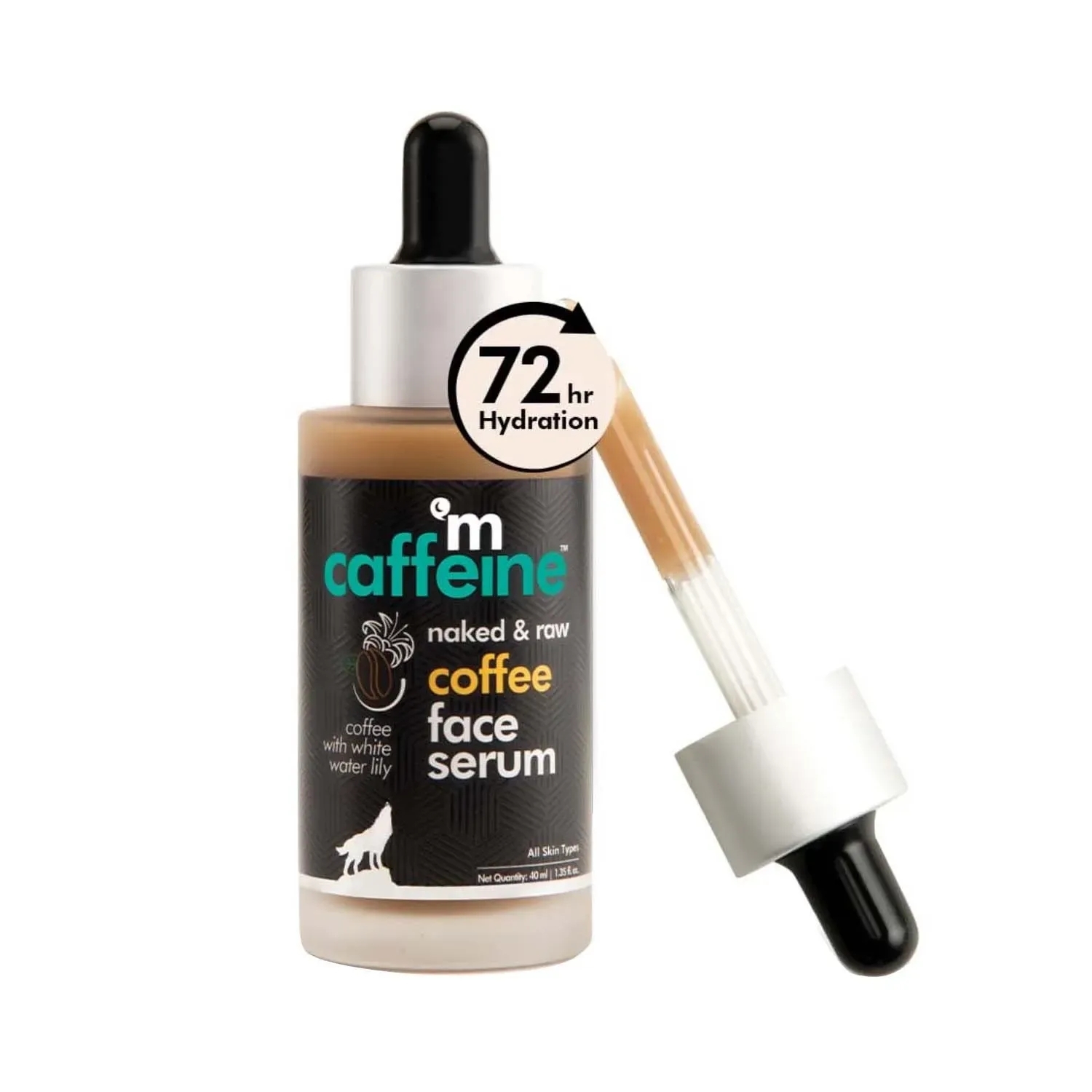 mCaffeine | mCaffeine Naked & Raw Sun Protection Coffee Face Serum - (40ml)