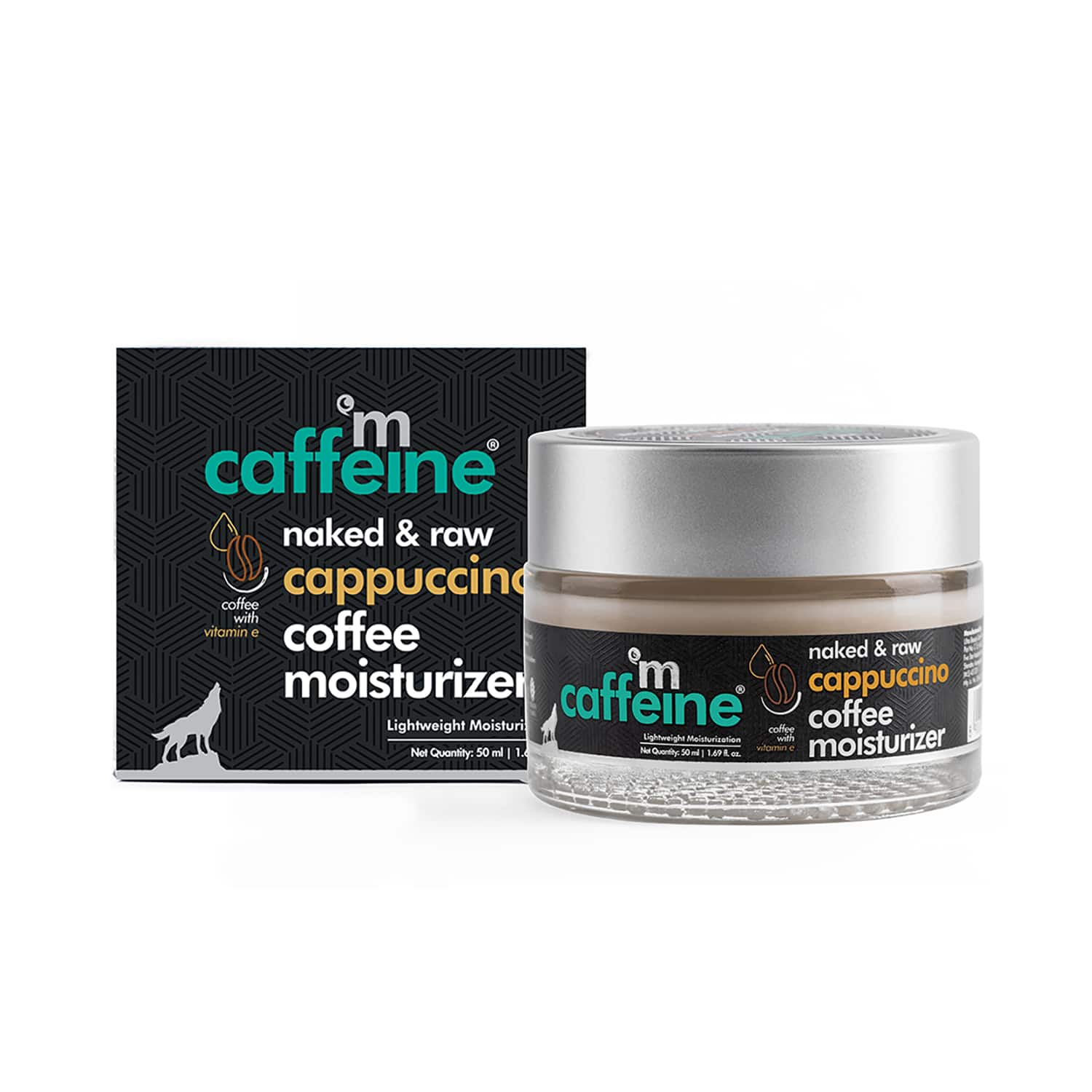 mCaffeine | mCaffeine Lightweight Cappuccino Coffee Moisturiser with Vitamin E & Almond Milk - (50ml)