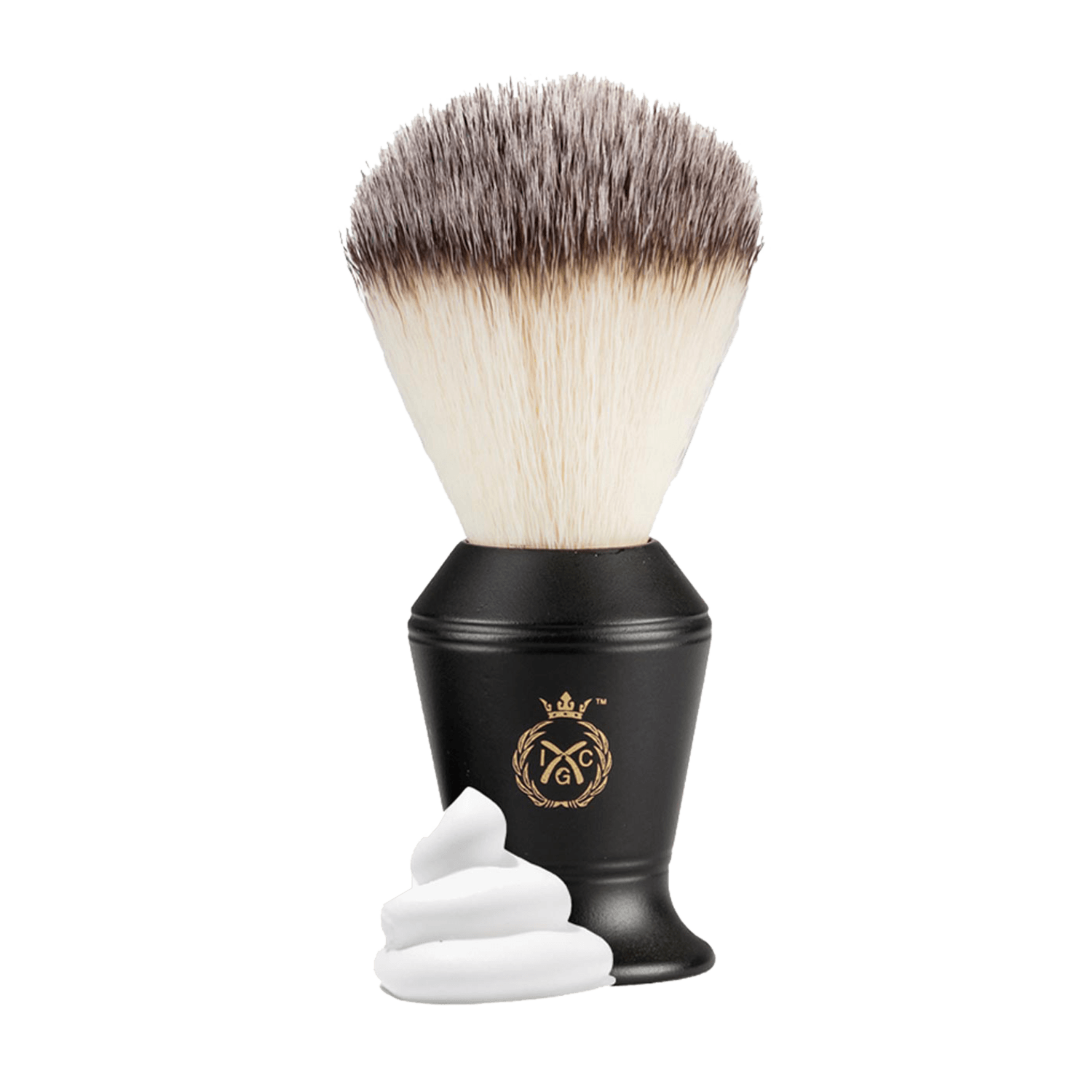 India Grooming Club | India Grooming Club Royale Matte Black Shaving Brush (1Pc)