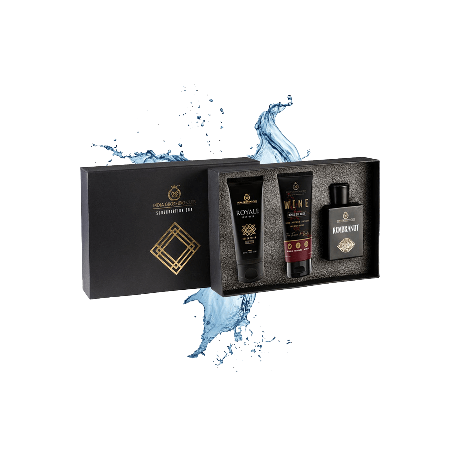 India Grooming Club Royale Face & Fragrance Gift Box (3Pcs)