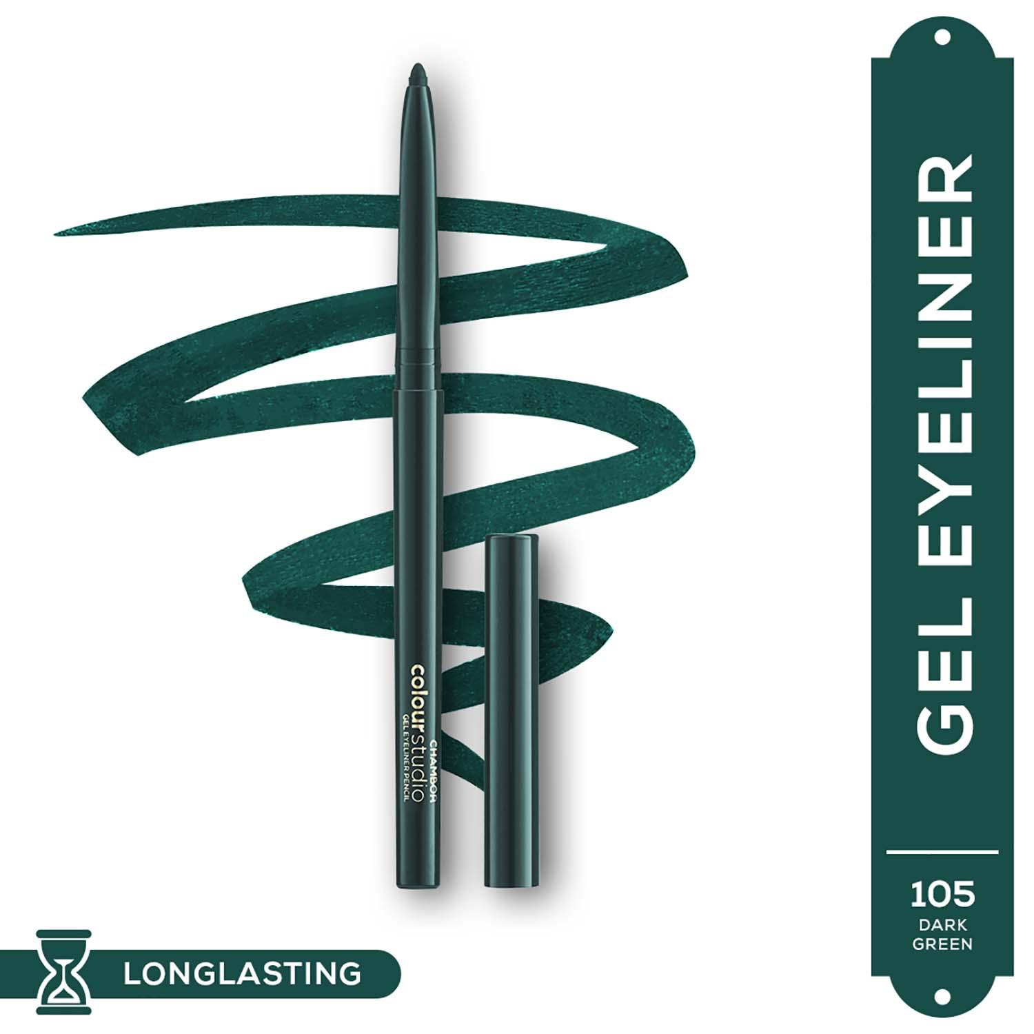 Chambor | Chambor Colour Studio Gel Eyeliner Pencil - Dark Green 105 (0.25 g)