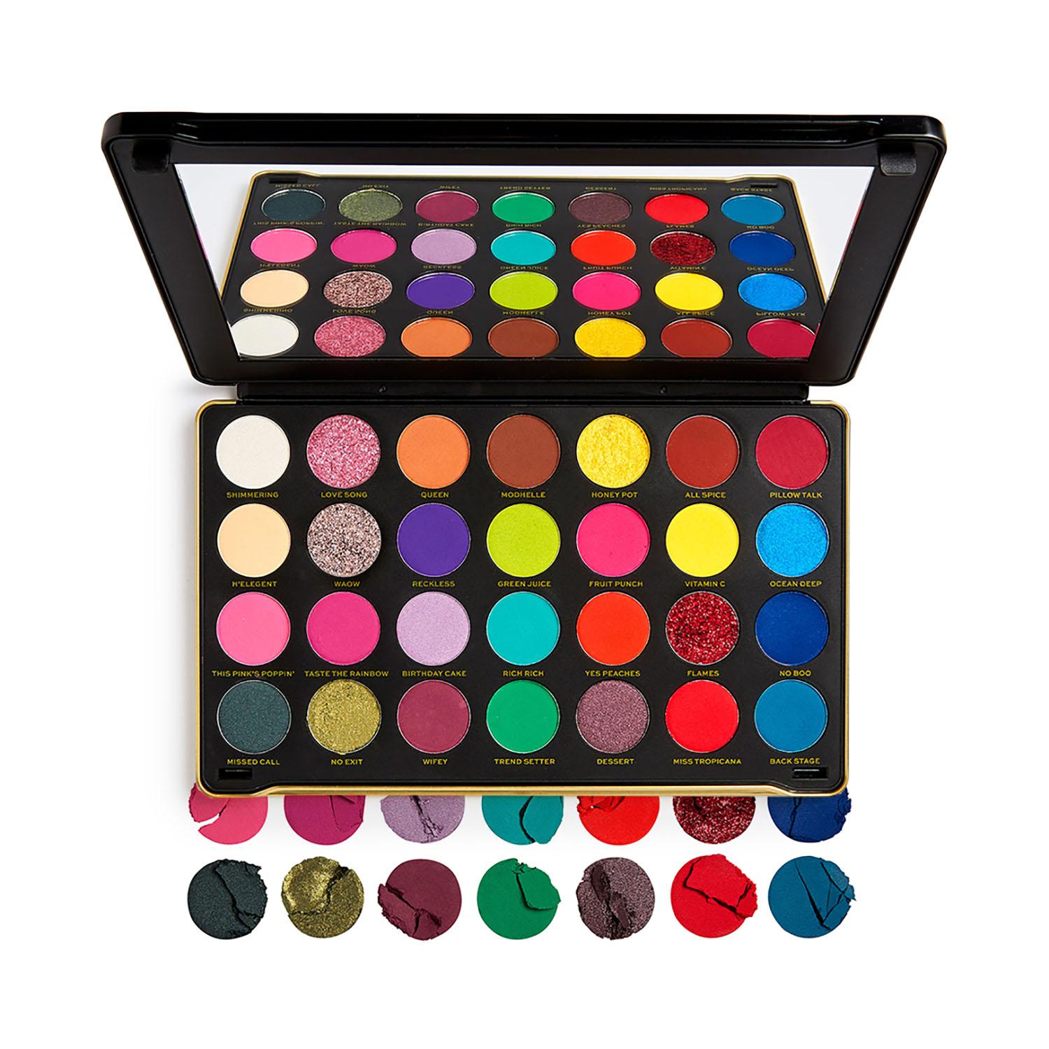 Makeup Revolution | Makeup Revolution X Patricia Bright Rich In Colour Eyeshadow Palette - Multi-Colour (33.6g)