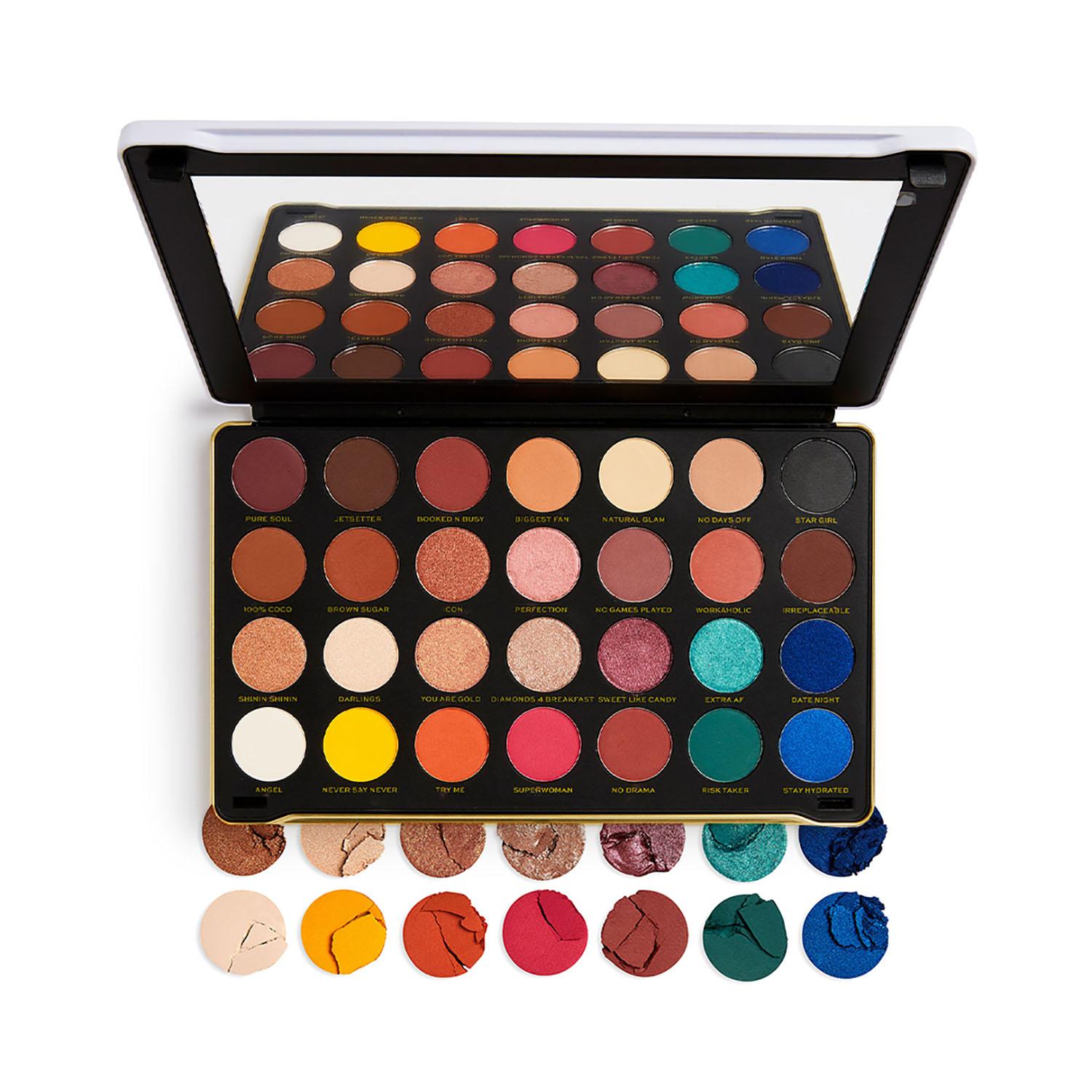 Makeup Revolution | Makeup Revolution X Patricia Bright Rich In Life Eyeshadow Palette - Multi-Colour (33.6g)