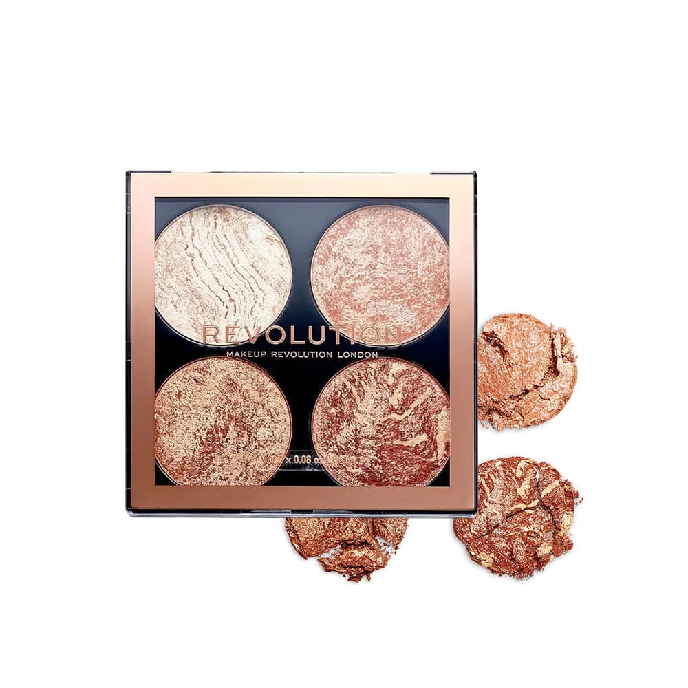 Makeup Revolution | Makeup Revolution Cheek Kit Face Palette - Don't Hold Back (8.8g)