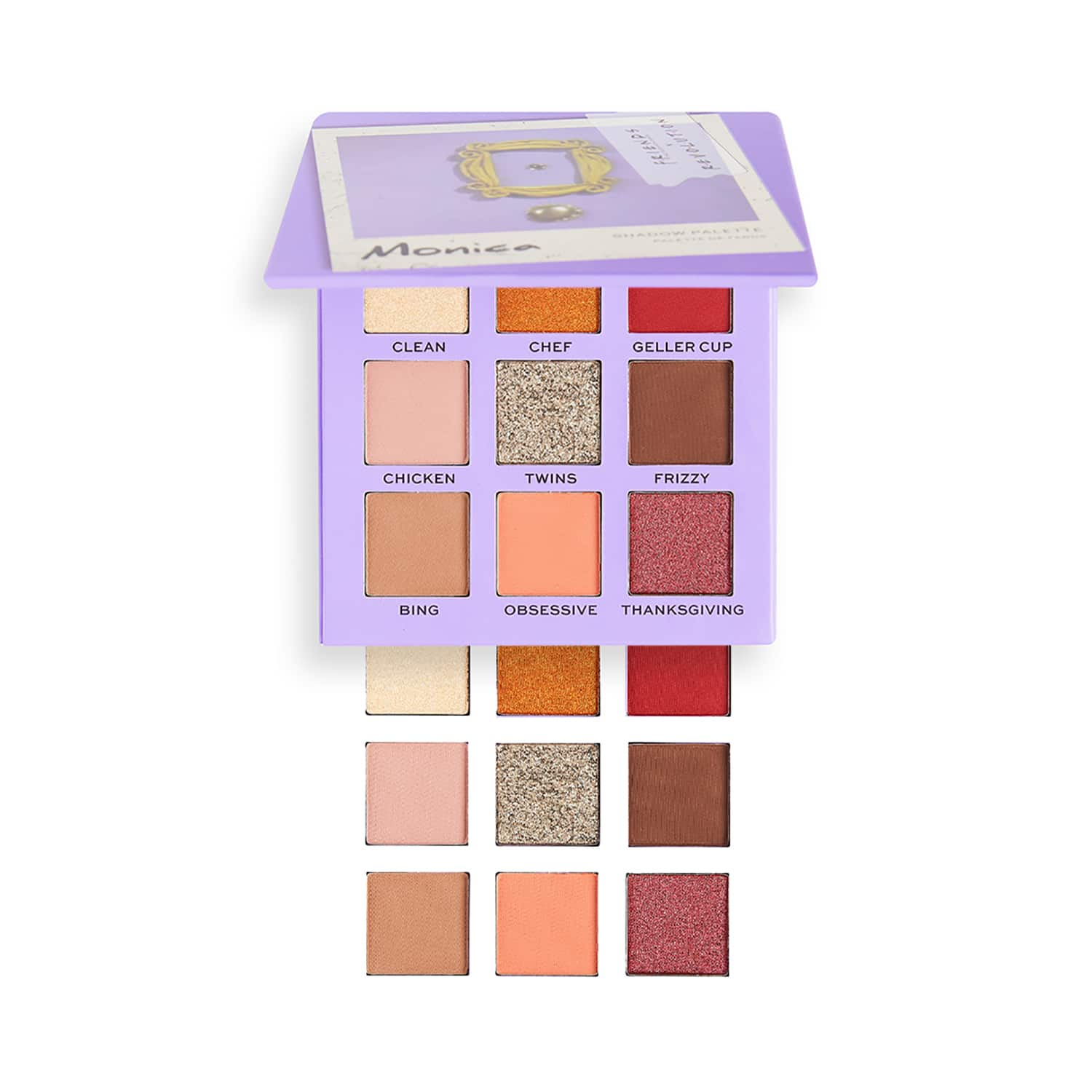 Makeup Revolution | Makeup Revolution X Friends Monica Eyeshadow Palette - Multi-Colour (9g)