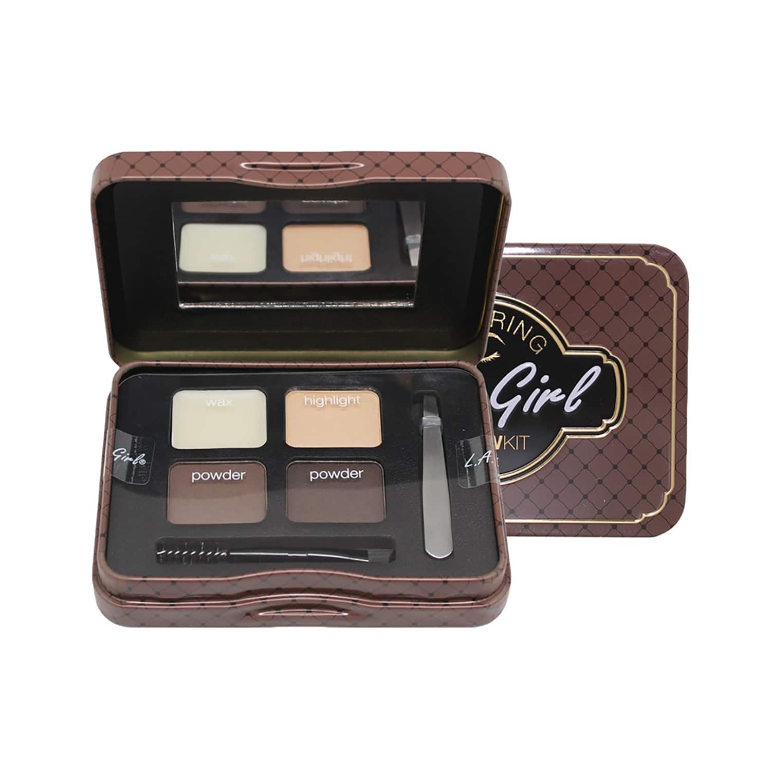L.A. Girl | L.A. Girl  Inspiring Eyebrow Tin Dark (5.5g)