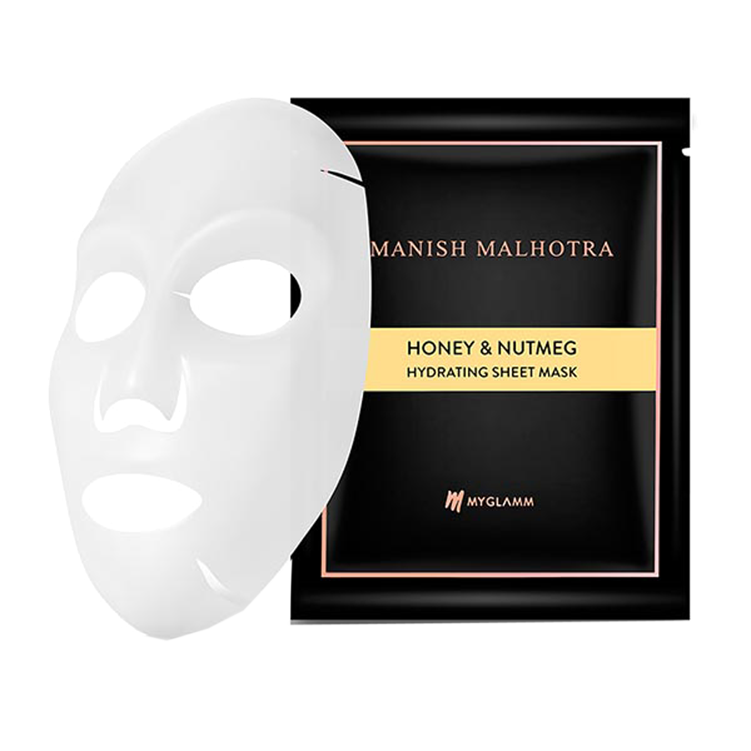 MyGlamm | MyGlamm Manish Malhotra Beauty Honey & Nutmeg Sheet Mask (25ml)