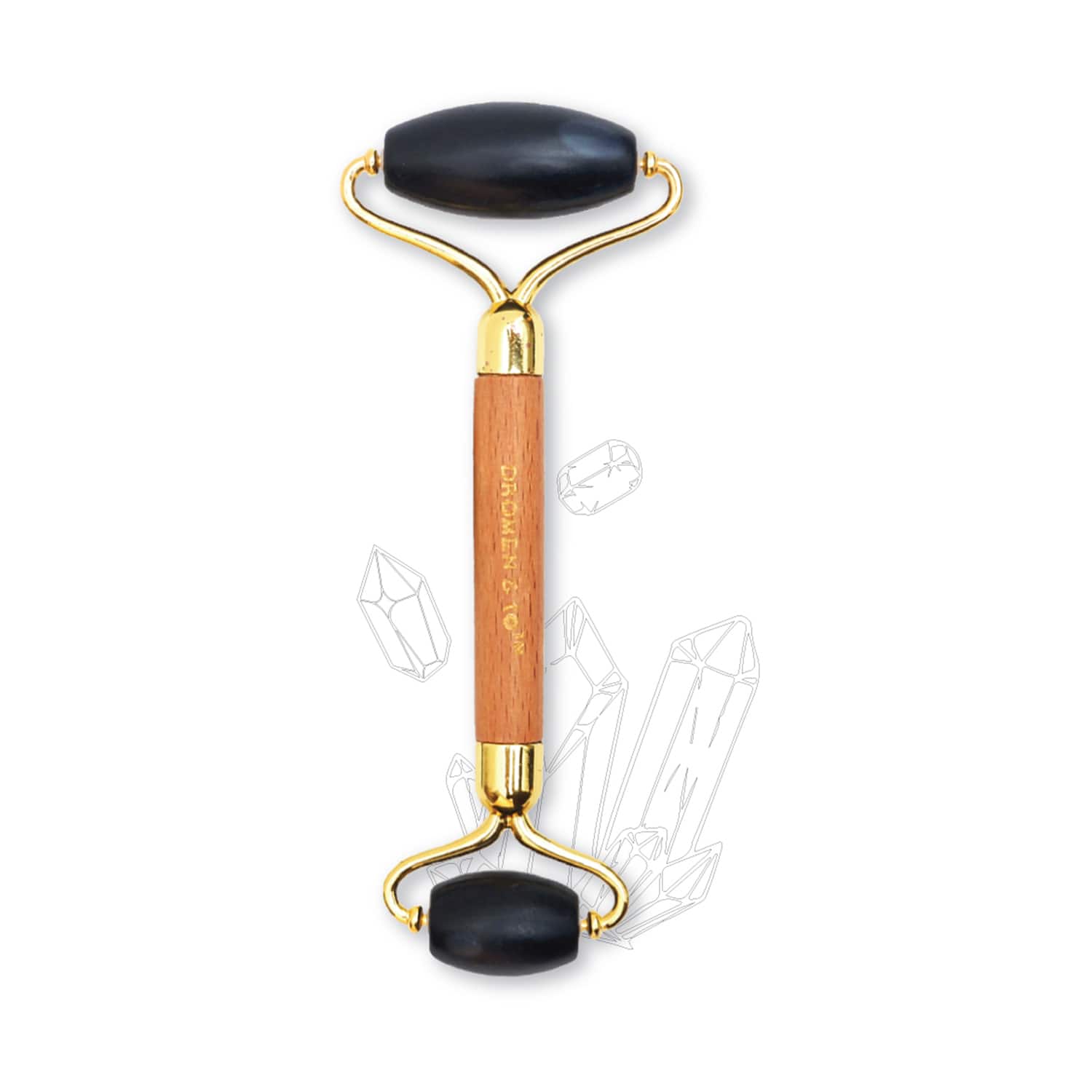 DROMEN & CO | DROMEN & CO Black Obsidian Facial Roller