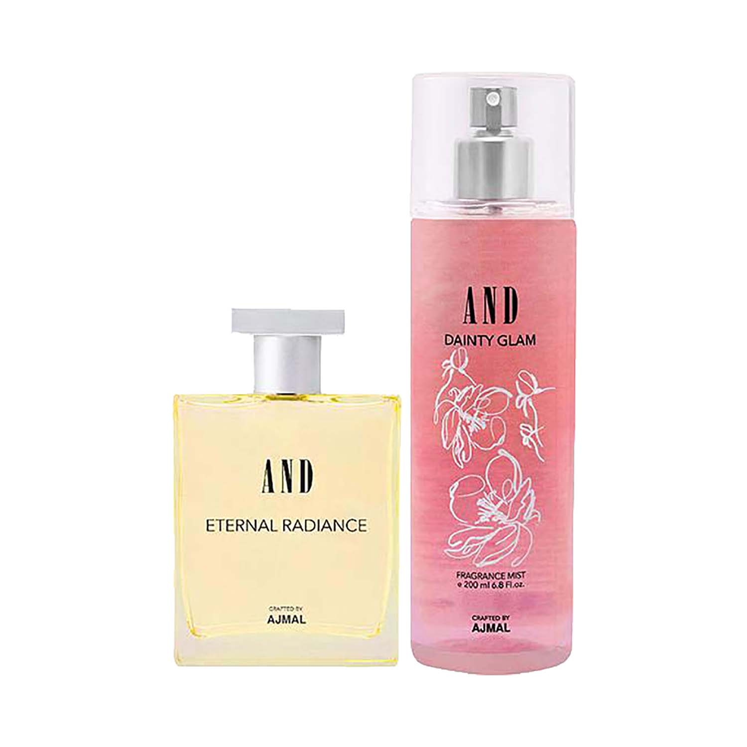 AND | AND Eternal Radiance Eau De Parfum & Dainty Glam Body Mist (250 ml) - (Pack Of 2)