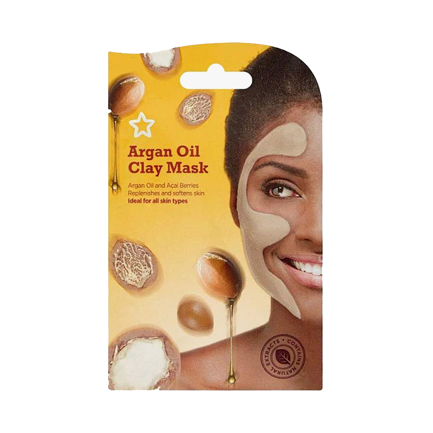 Superdrug | Superdrug Argan Oil Clay Mask (15ml)