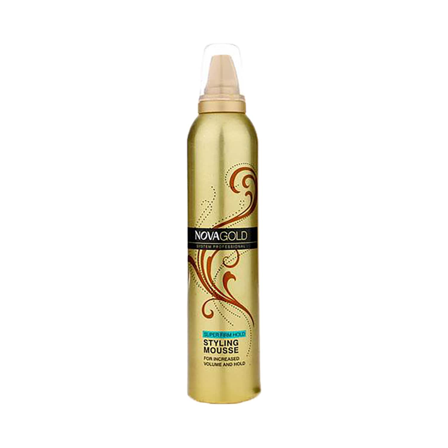 Nova | Nova Gold Super Firm Hold Long Lasting Hair Styling Mousse (300ml)