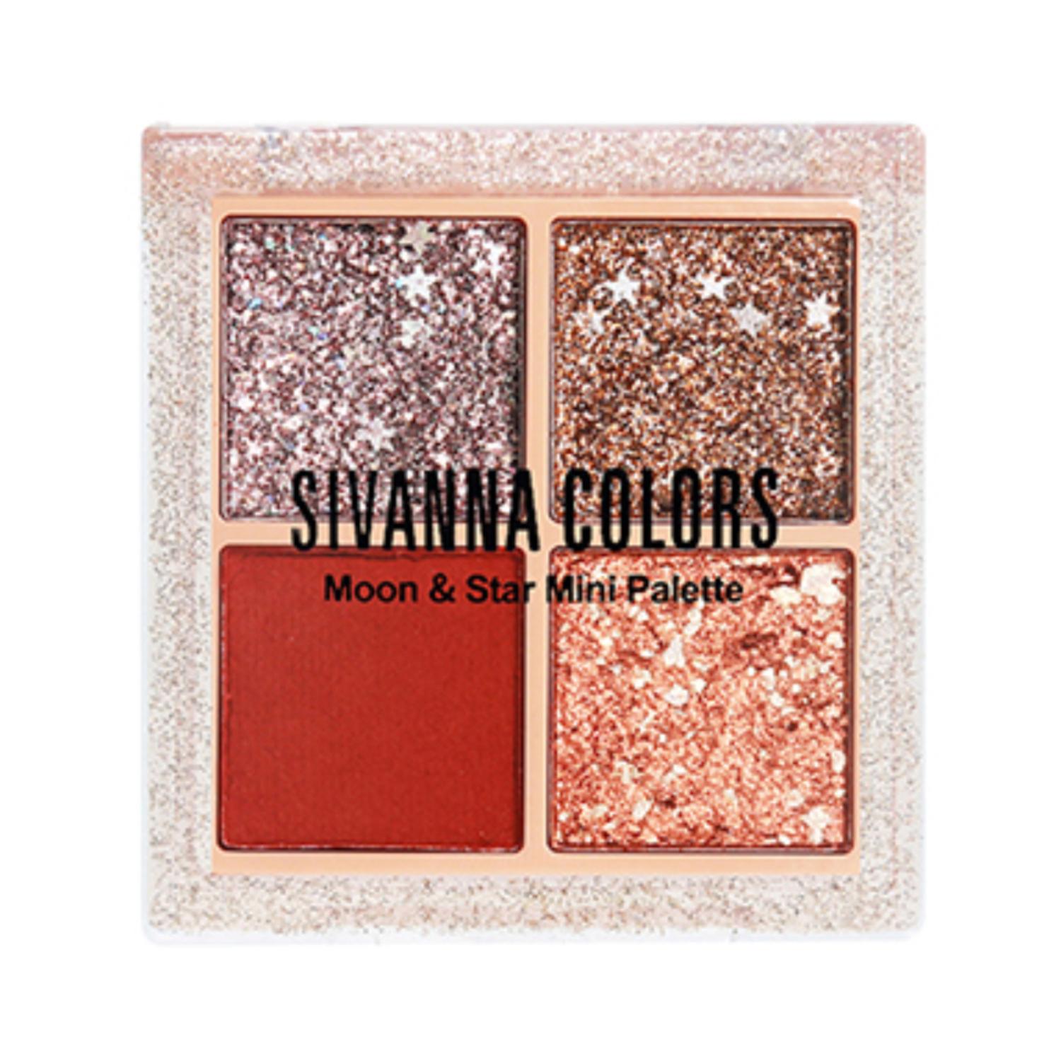 Sivanna | Sivanna Colors Moon & Star Mini Palette - 04 Shade (3g)