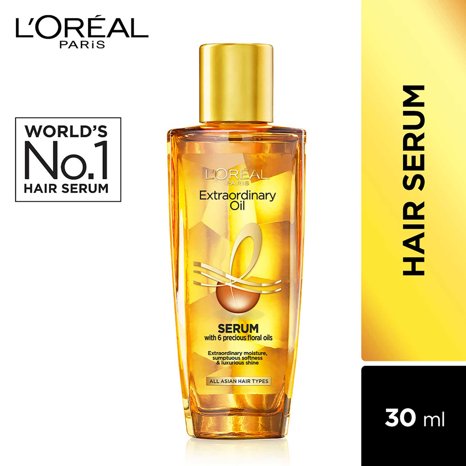 Buy L'Oréal Paris Elseve Extraordinary Oil Hair Serum (30ml) Online Tira