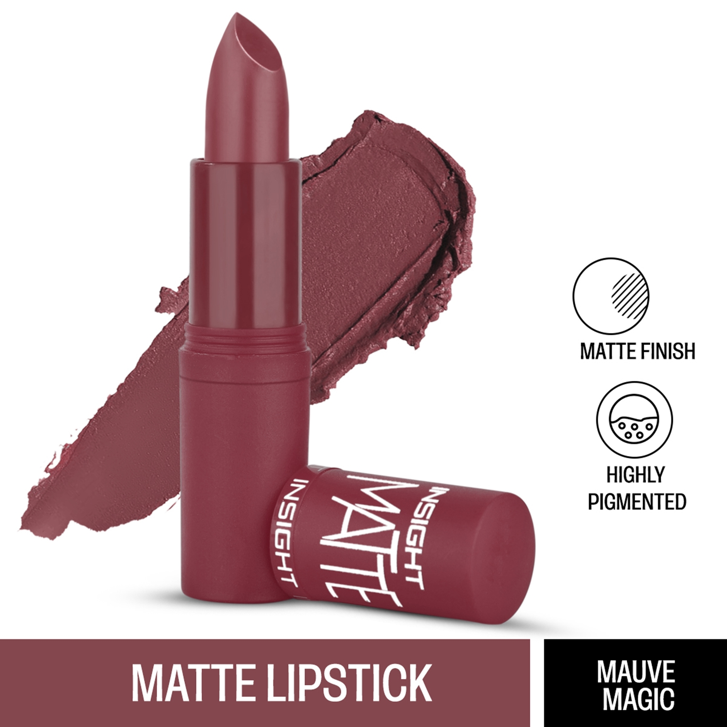 Insight Cosmetics | Insight Cosmetics Matte Lipstick - Mauve Magic (4.2g)