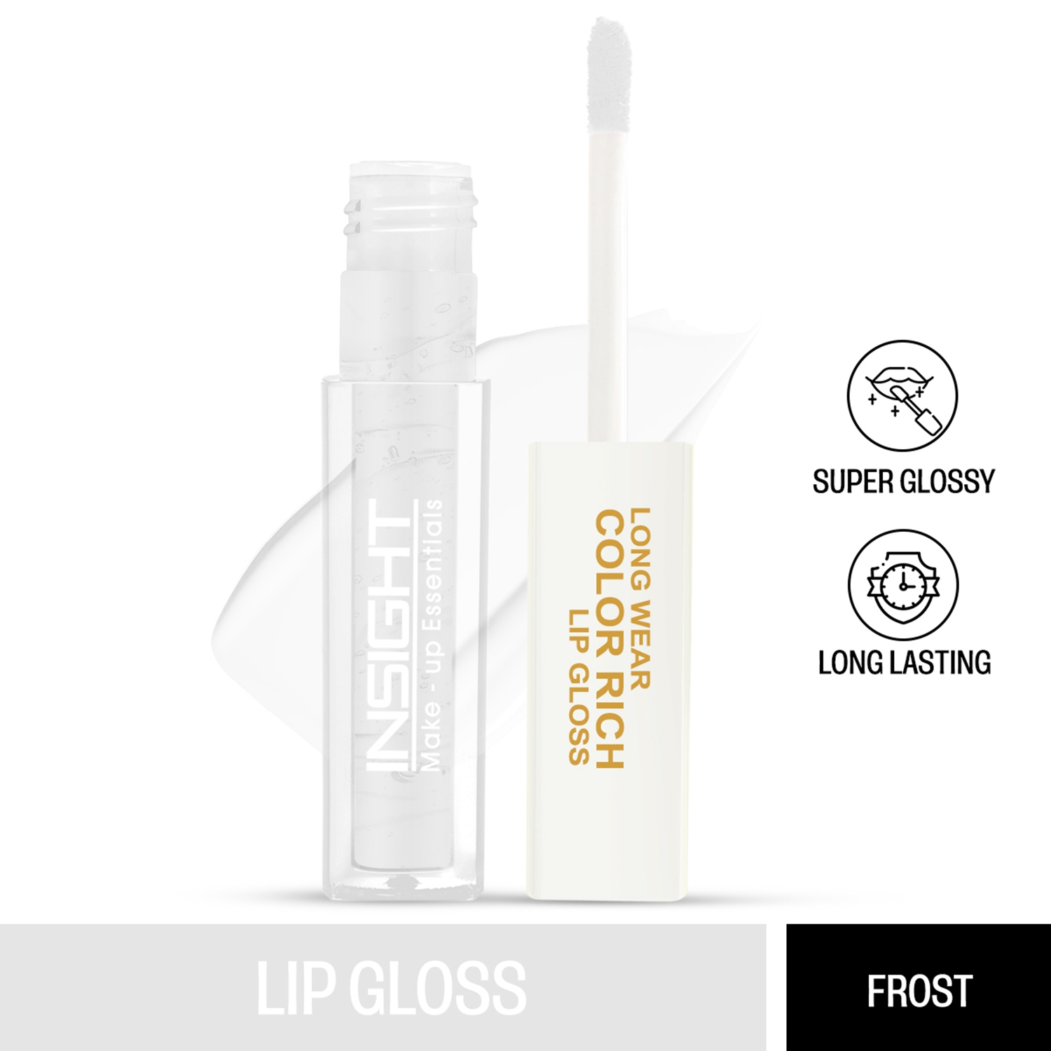 Insight Cosmetics Long Wear Color Rich Lip Gloss - Frost (4ml)
