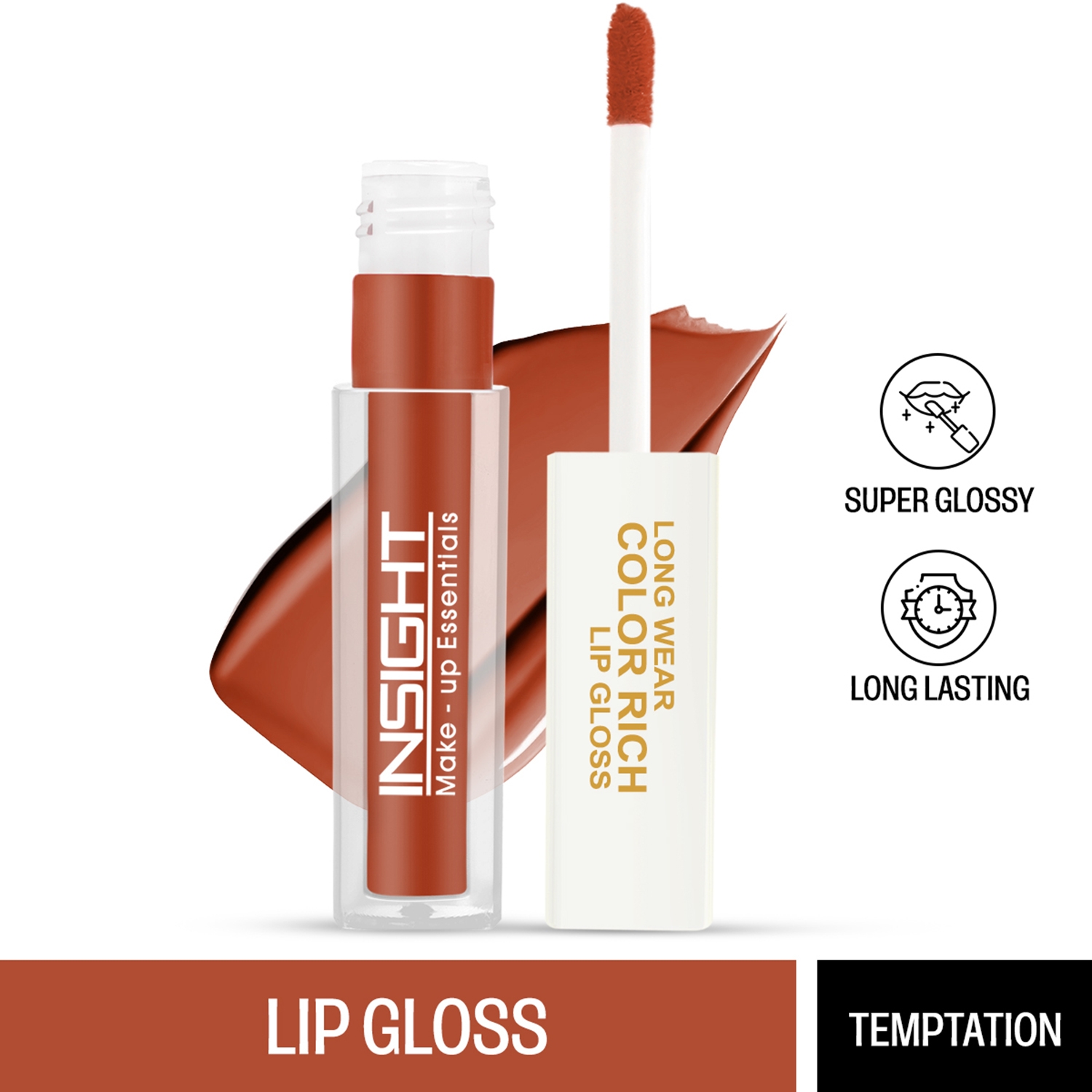 Insight Cosmetics | Insight Cosmetics Long Wear Color Rich Lip Gloss - Temptation (4ml)