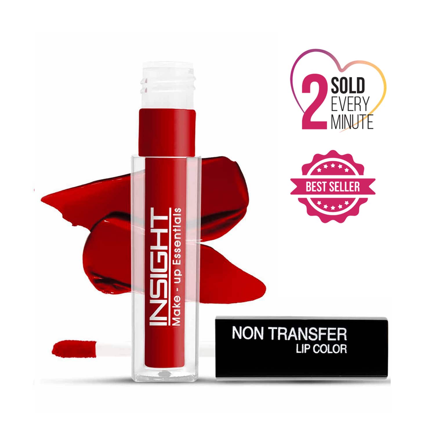Insight Cosmetics | Insight Cosmetics Non Transfer Lip Color - 02 Red Alert (4ml)