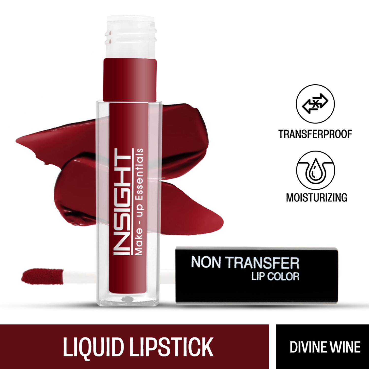 Insight Cosmetics | Insight Cosmetics Non Transfer Lip Color - 03 Divine Wine (4ml)