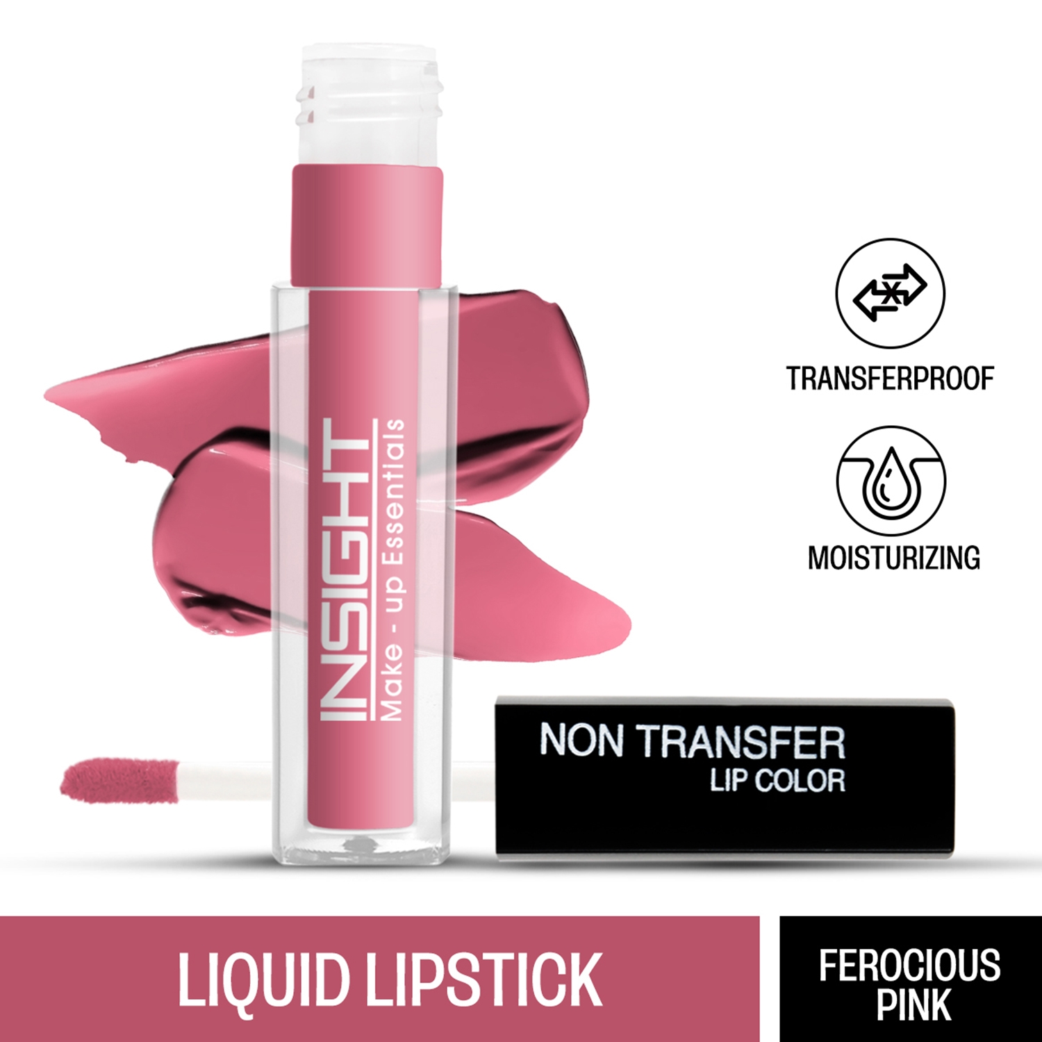 Insight Cosmetics | Insight Cosmetics Non Transfer Lip Color - 04 Ferocious Pink (4ml)