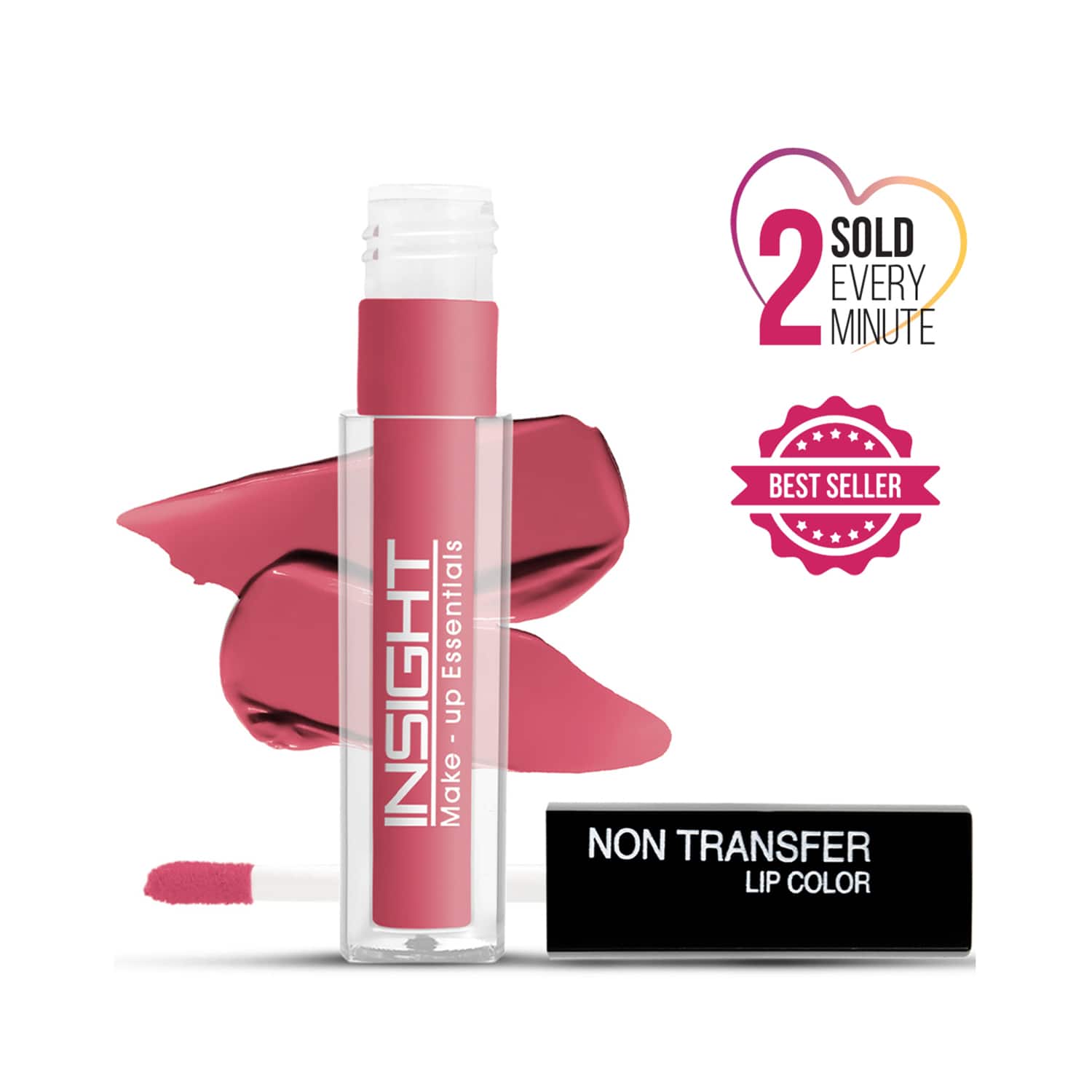 Insight Cosmetics | Insight Cosmetics Non Transfer Lip Color - 04 Ferocious Pink (4ml)