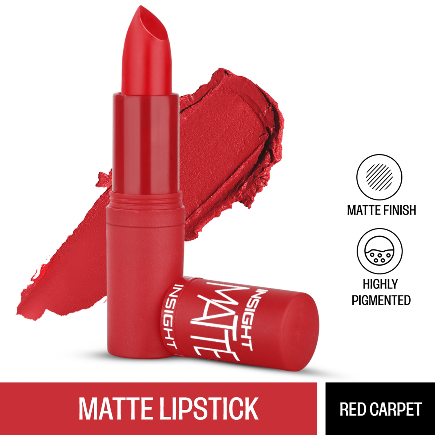Insight Cosmetics | Insight Cosmetics Matte Lipstick - Red Carpet (4.2g)