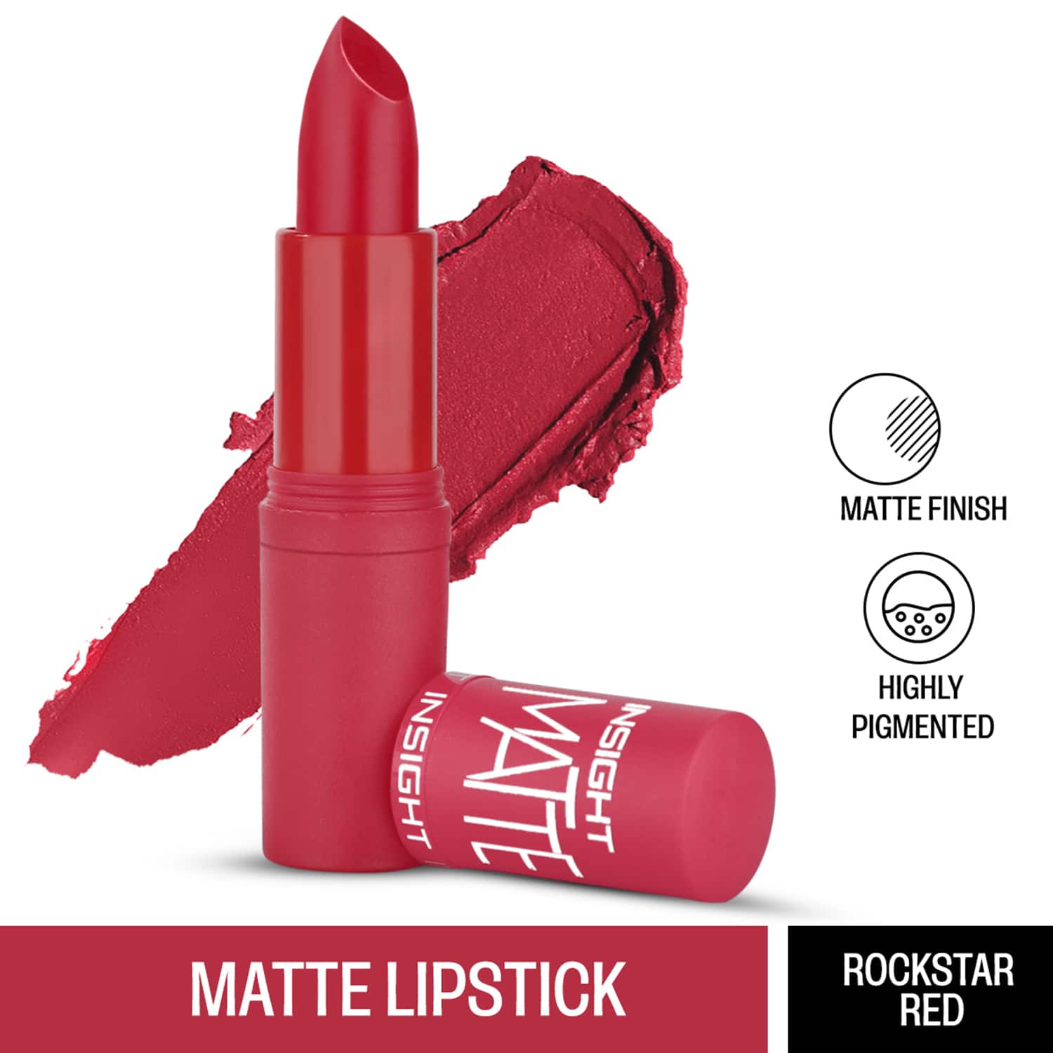 Insight Cosmetics | Insight Cosmetics Matte Lipstick - Rockstar Red (4.2g)