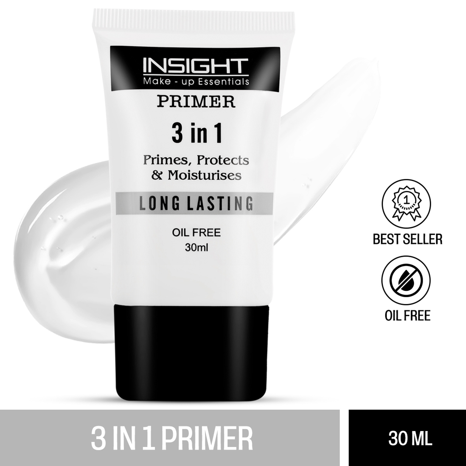 Insight Cosmetics | Insight Cosmetics 3 In 1 Long Lasting Primer - (30ml)