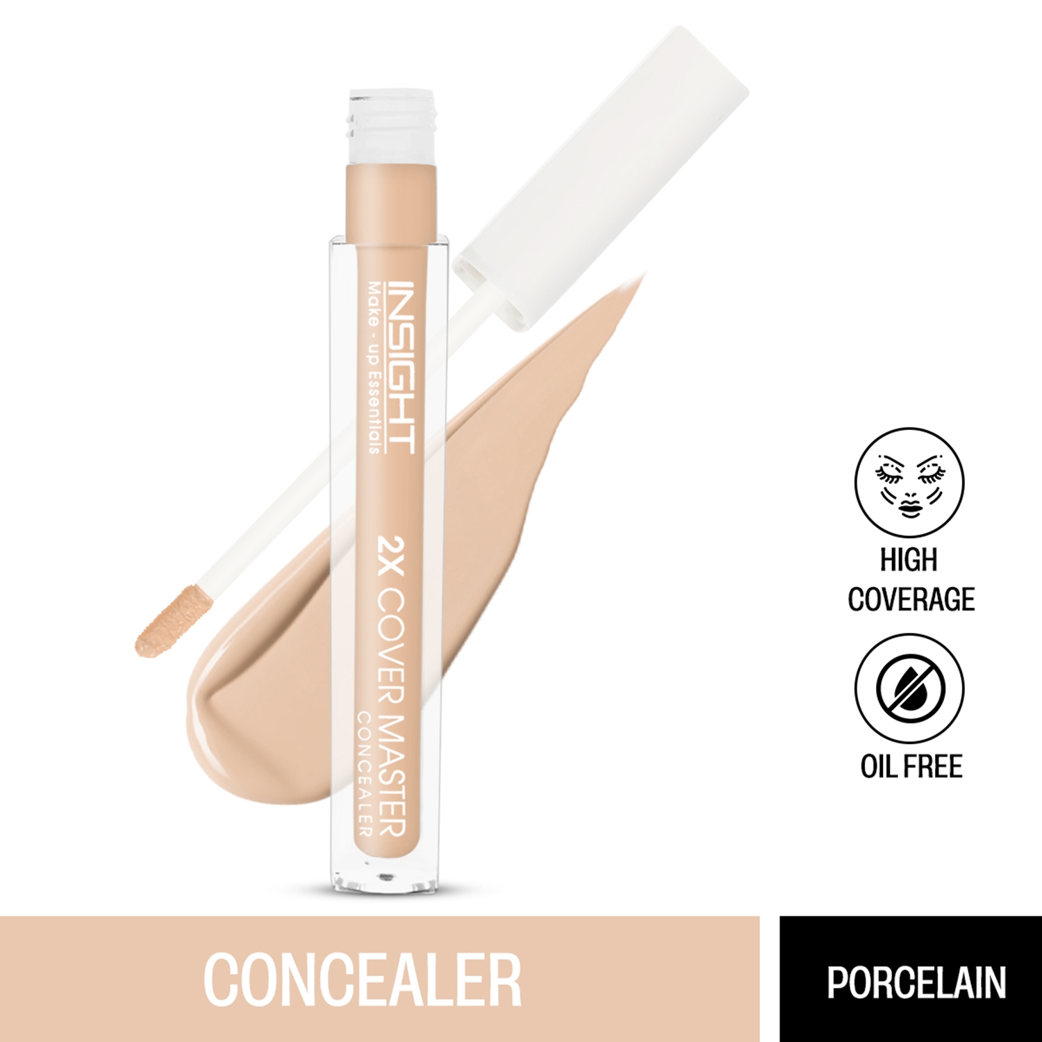 Insight Cosmetics | Insight Cosmetics 2X Cover Master Concealer - Porcelain (6ml)