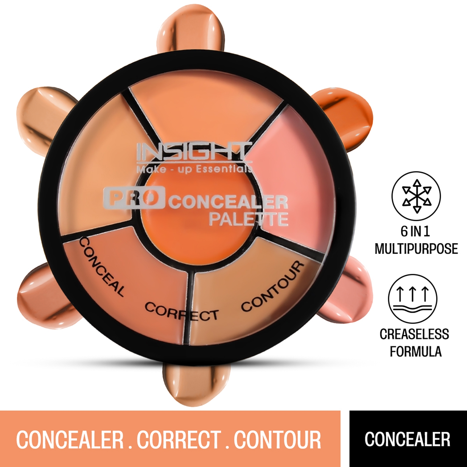 Insight Cosmetics Pro Concealer Palette - Concealer (15g)