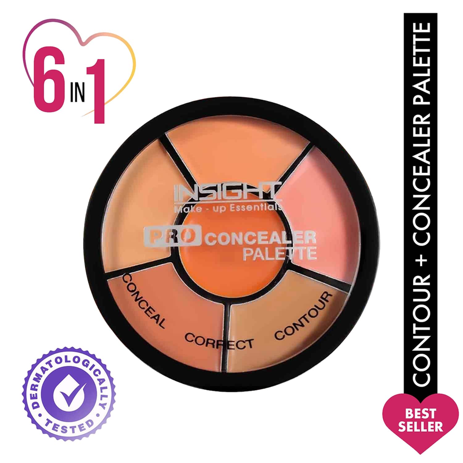 Insight Cosmetics | Insight Cosmetics Pro Concealer Palette - Concealer (15g)
