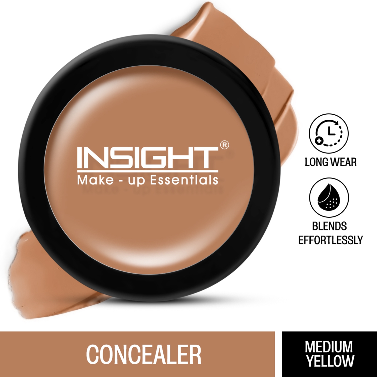 Insight Cosmetics Concealer - Medium Yellow (3.5g)