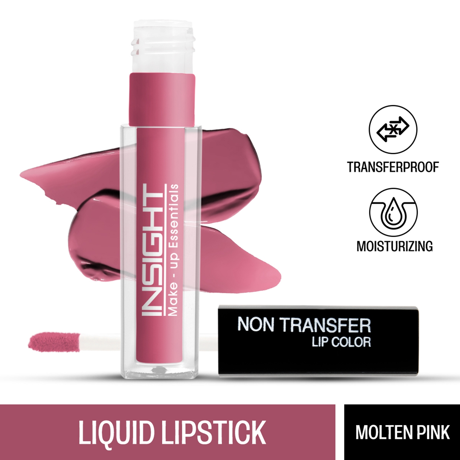 Insight Cosmetics | Insight Cosmetics Non Transfer Lip Color - 25 Molten Pink (4ml)