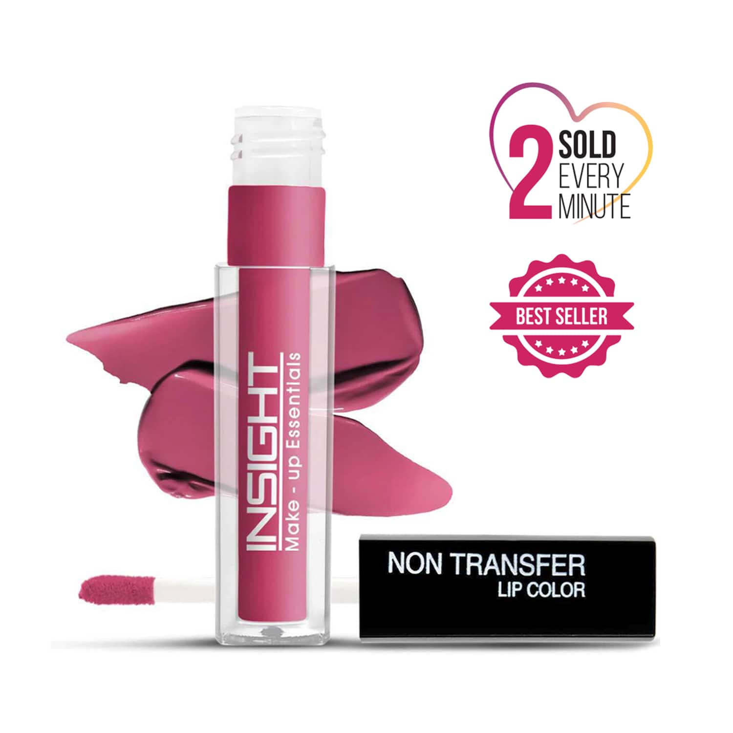 Insight Cosmetics | Insight Cosmetics Non Transfer Lip Color - 25 Molten Pink (4ml)
