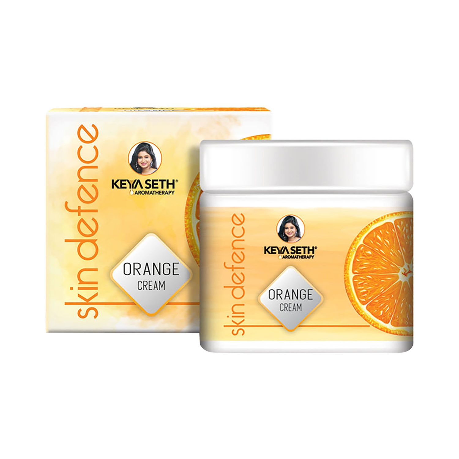 Keya Seth Aromatherapy | Keya Seth Aromatherapy Skin Defence Orange Moisturizer Cream (50g)