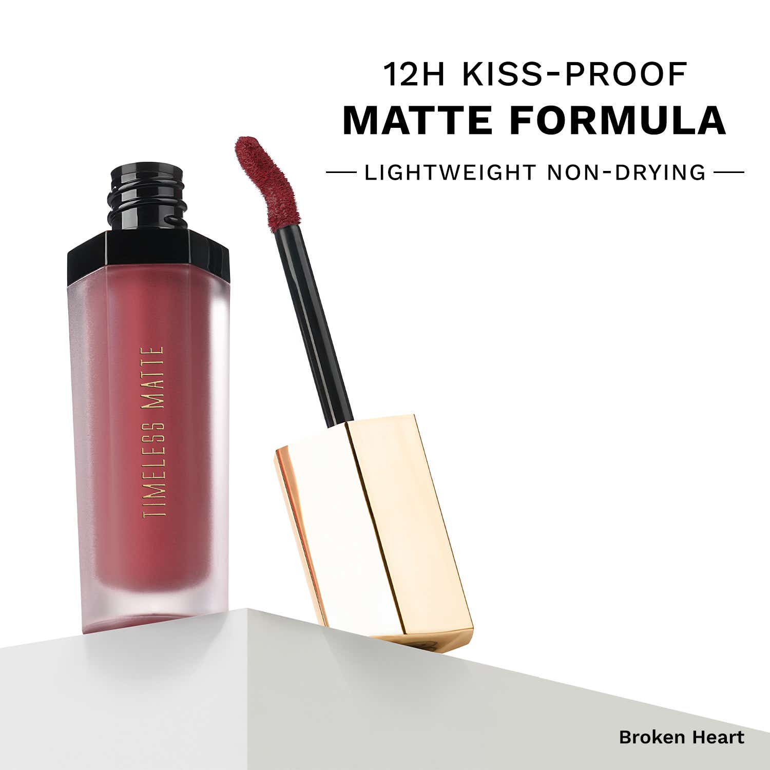 PAC | PAC Timeless Matte 12H Longlasting Rich Pigment One Swipe Payoff Smudgeproof - Broken Heart (6.5 ml)