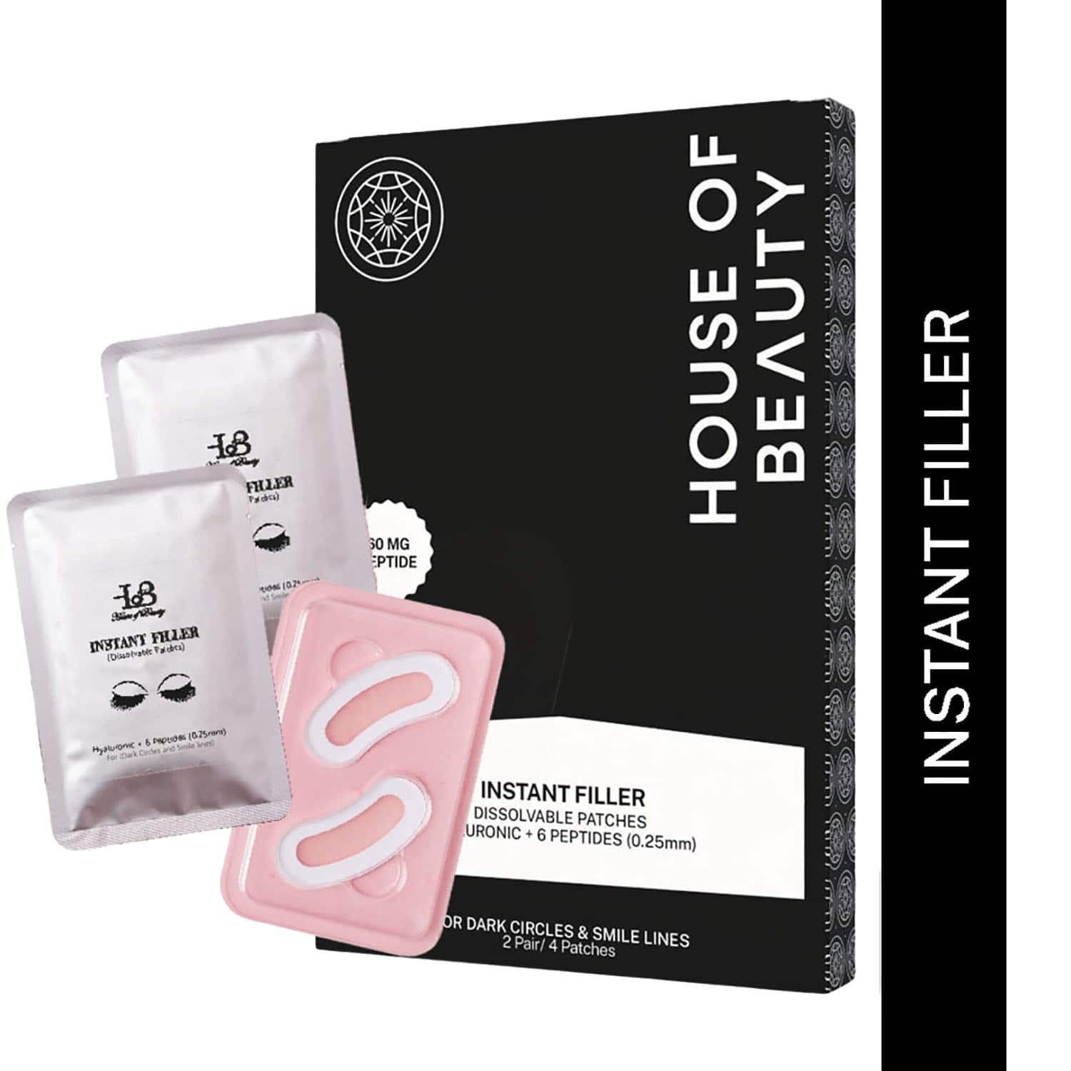 House of Beauty | House of Beauty Instant Filler Hyaluronic Undereye Patches For Dark Circles & Plumping (2 Pairs)