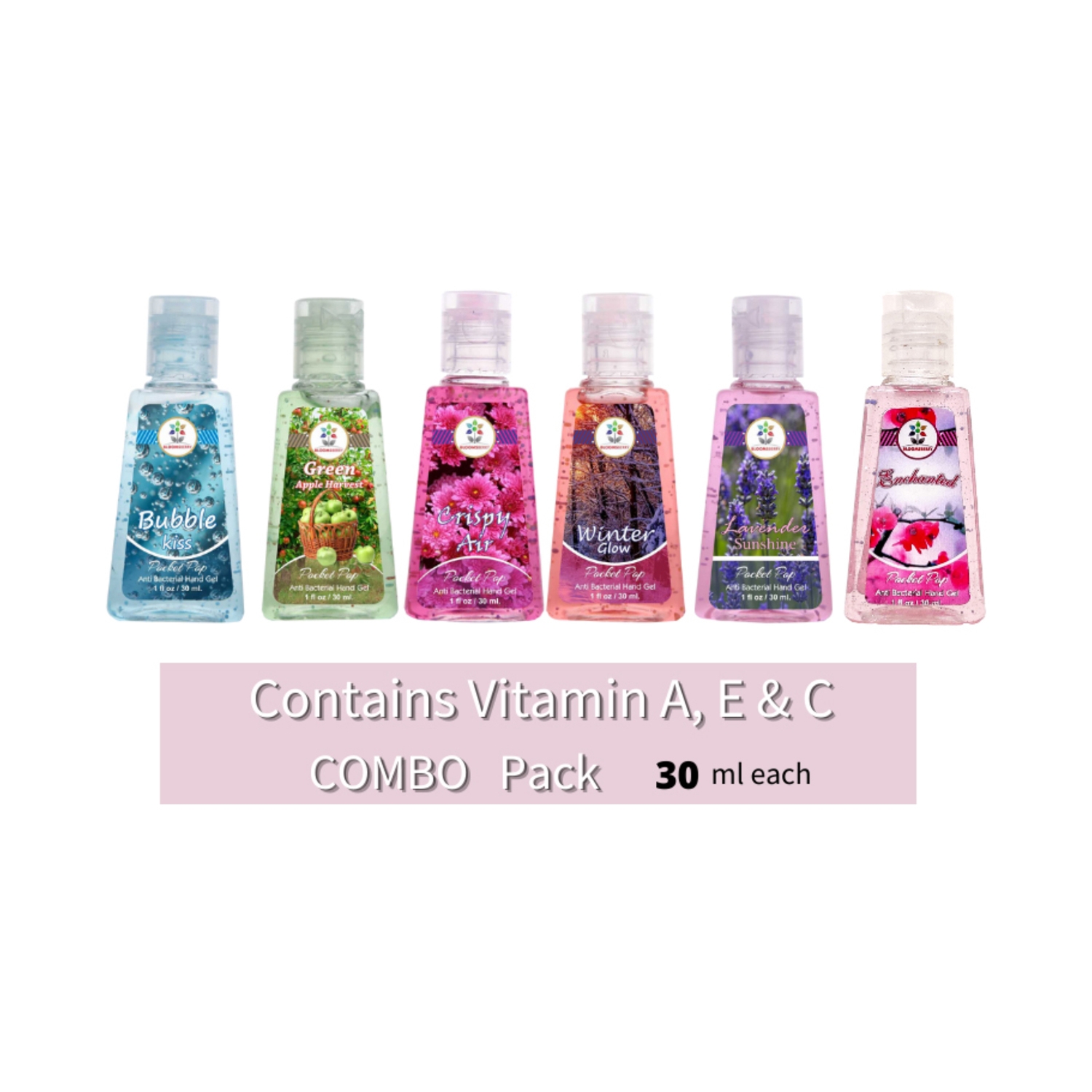 Bloomsberry | Bloomsberry Hand Sanitizer Combo - (6 Pcs)