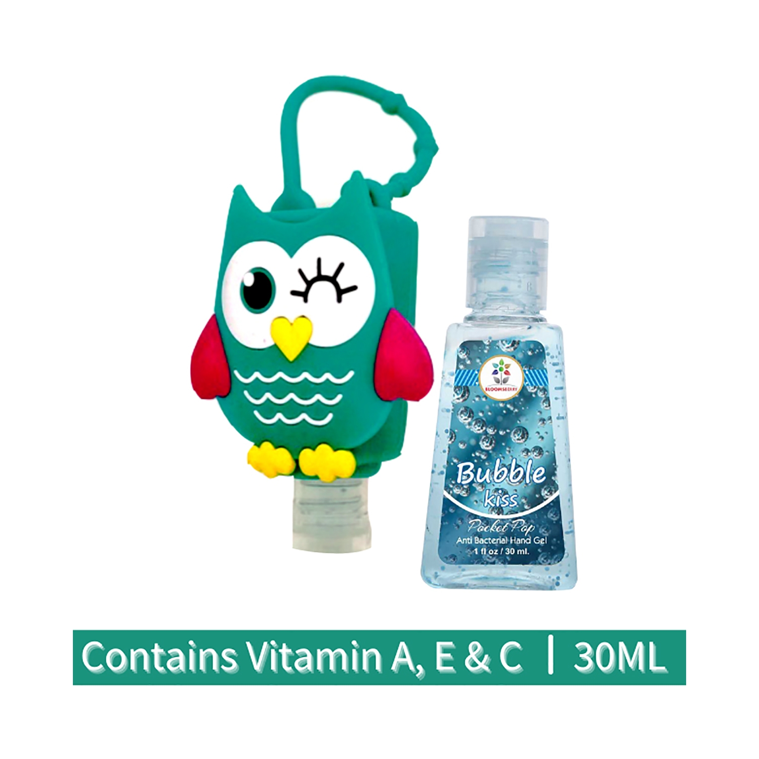 Bloomsberry | Bloomsberry Owl Holder With Sanitizer (30ml)